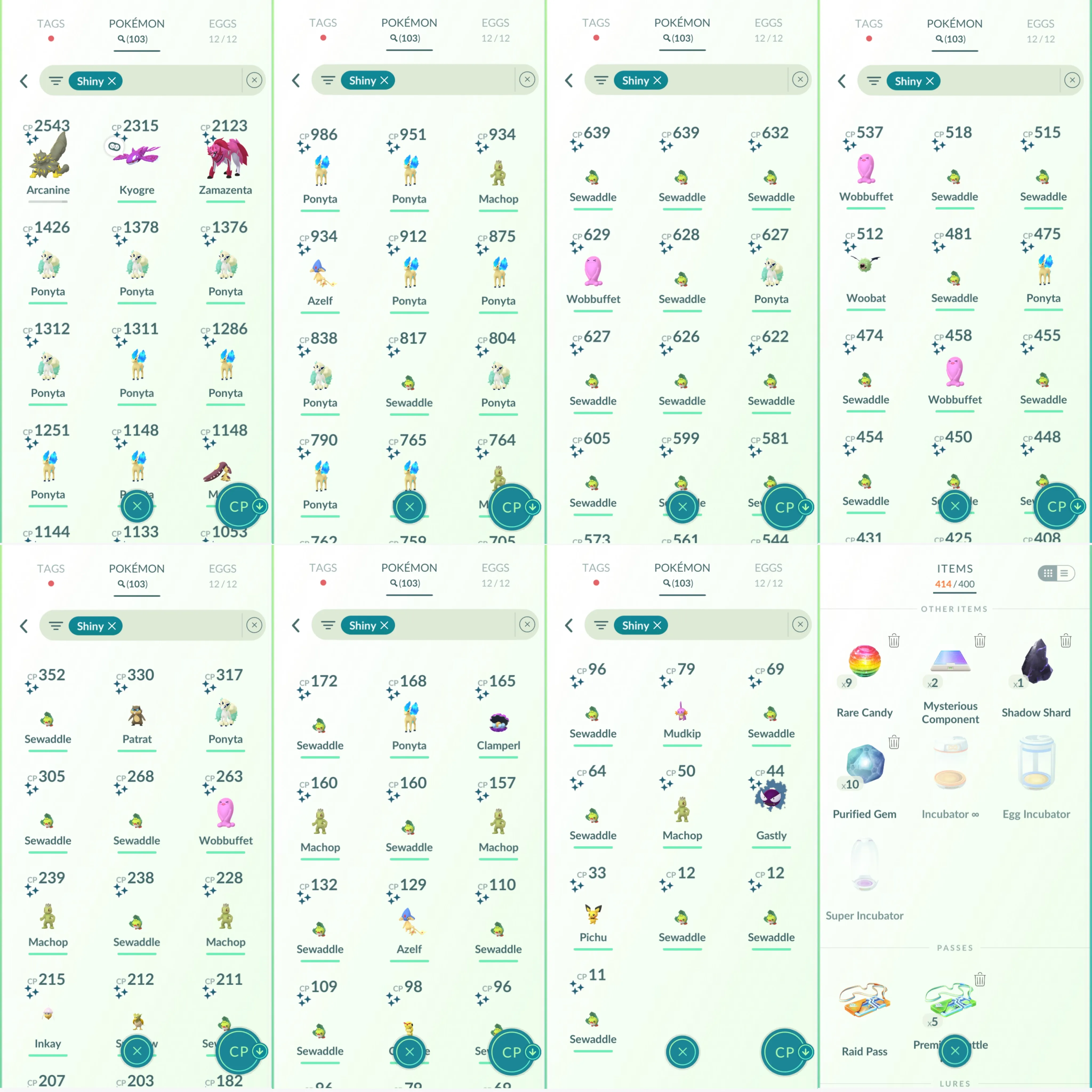 1363 LV40 Coin 1754 Pikachu WCS 2024 Hawaii Mesprit100 Shiny: zamazenta, kyogre, pichu, azelf, hisui arcanine, mega mawile