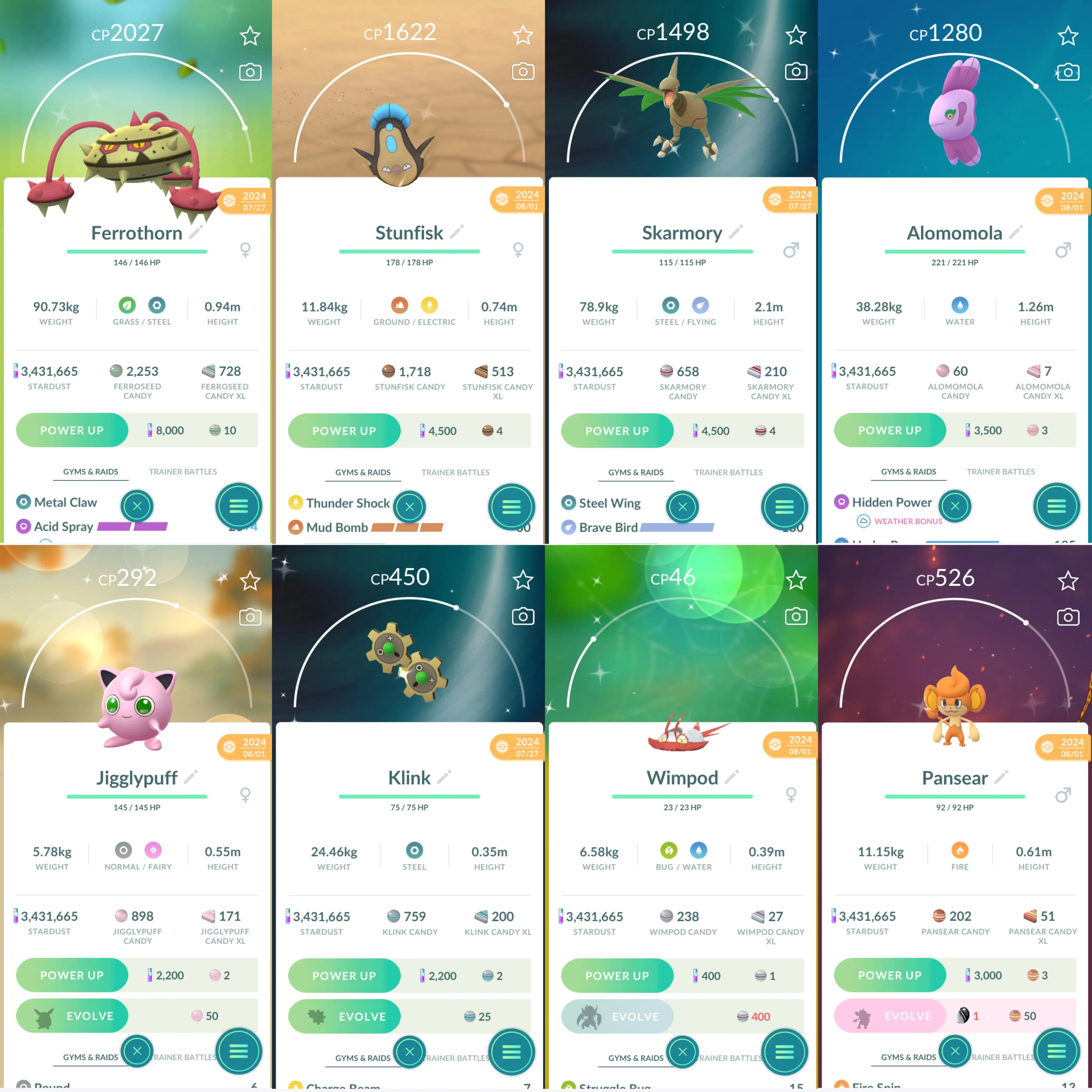 1428 LV40 RCandy134 Necrozma Bg Shiny: shadow Lugia, shadow suicune, eevee, moltres, groudon, tornadus, azelf, skarmory