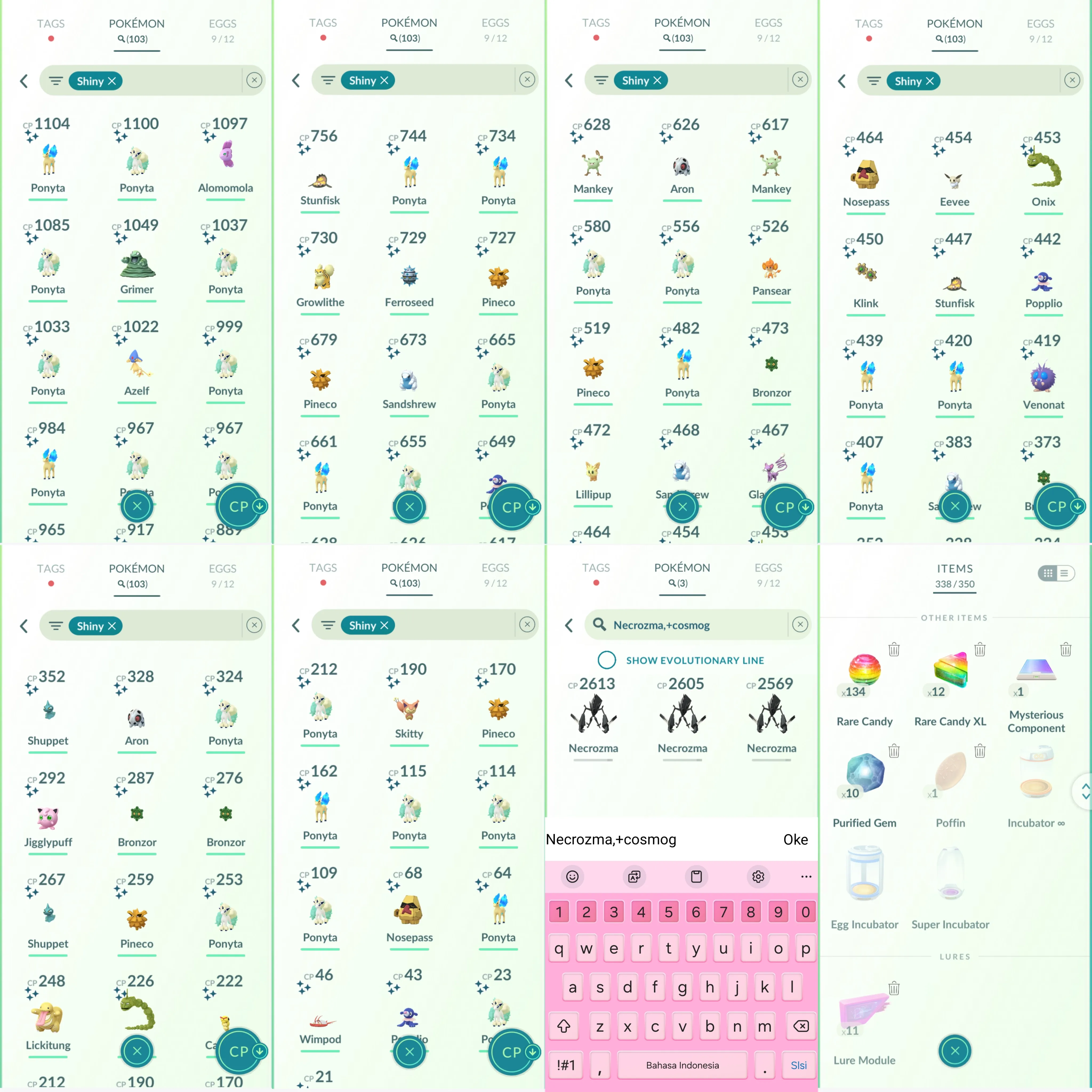 1428 LV40 RCandy134 Necrozma Bg Shiny: shadow Lugia, shadow suicune, eevee, moltres, groudon, tornadus, azelf, skarmory