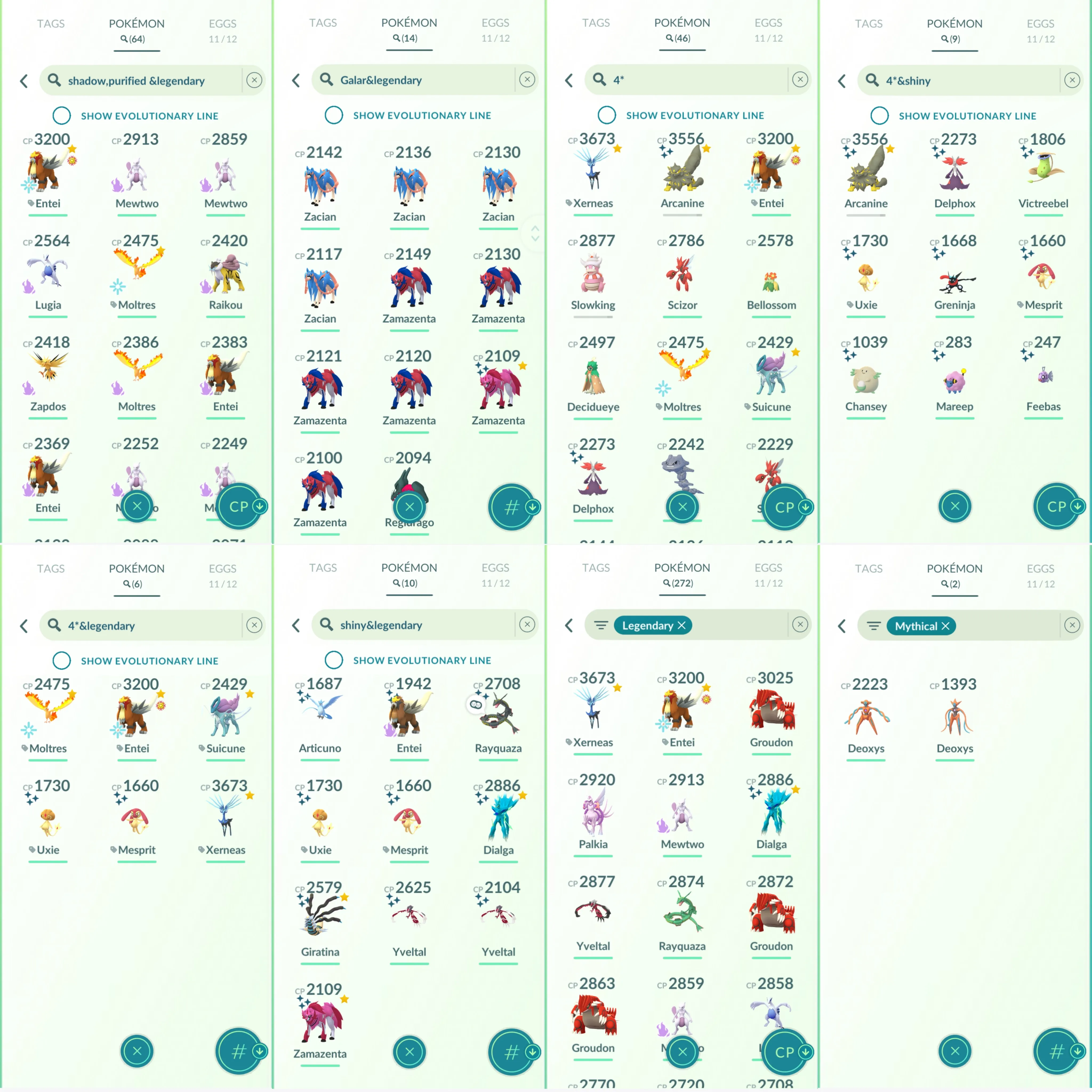 1443 LV46 Dialga Roar of Time Cosmog x3 Shundo Uxie Shundo Mesprit Xerneas100 Suicune100 Shiny: rayquaza, shundo greninja