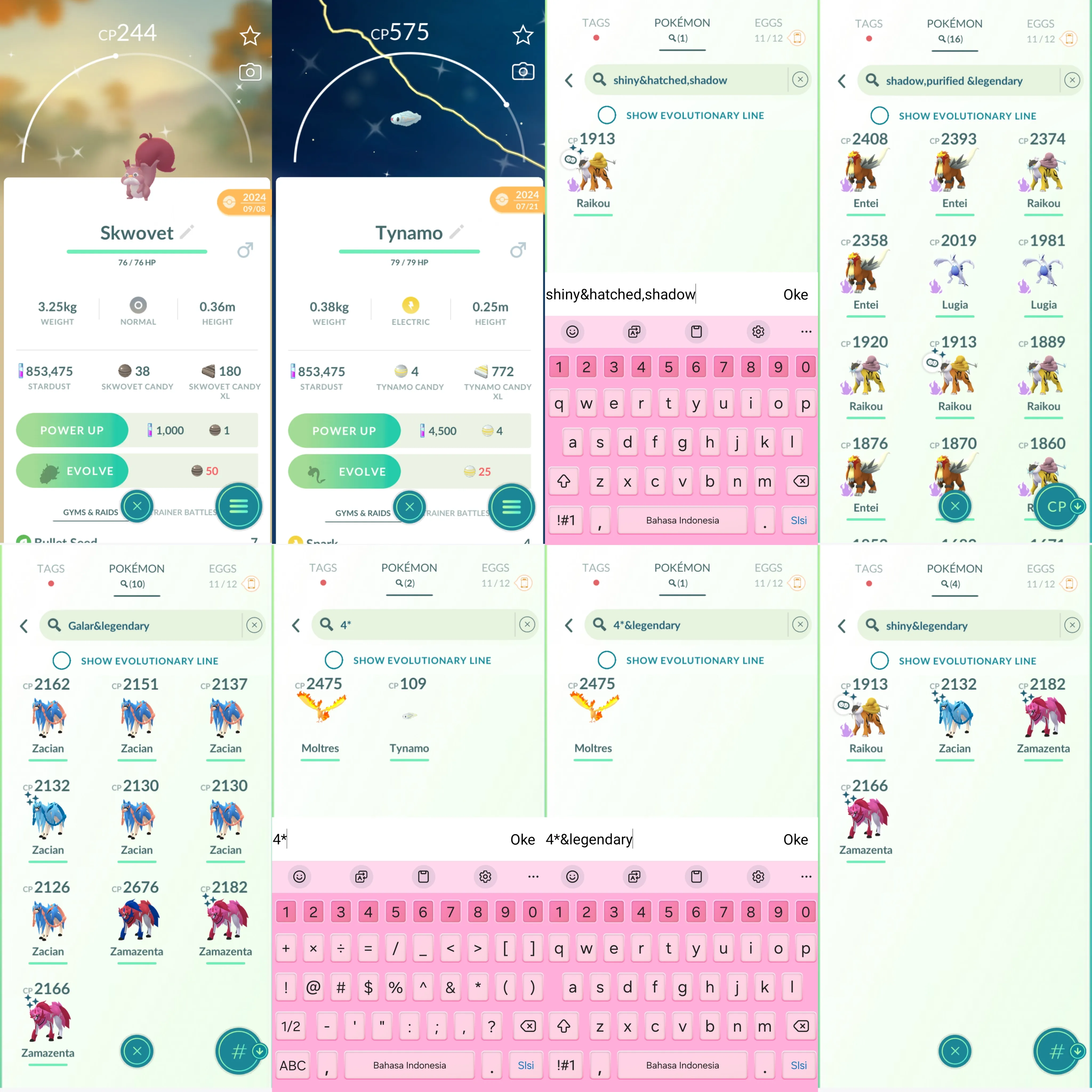 1459 LV40 Moltres100 Rare Candy105 Shiny: zacian, zamazenta, shadow raikou, skwovet, lickitung, wooloo