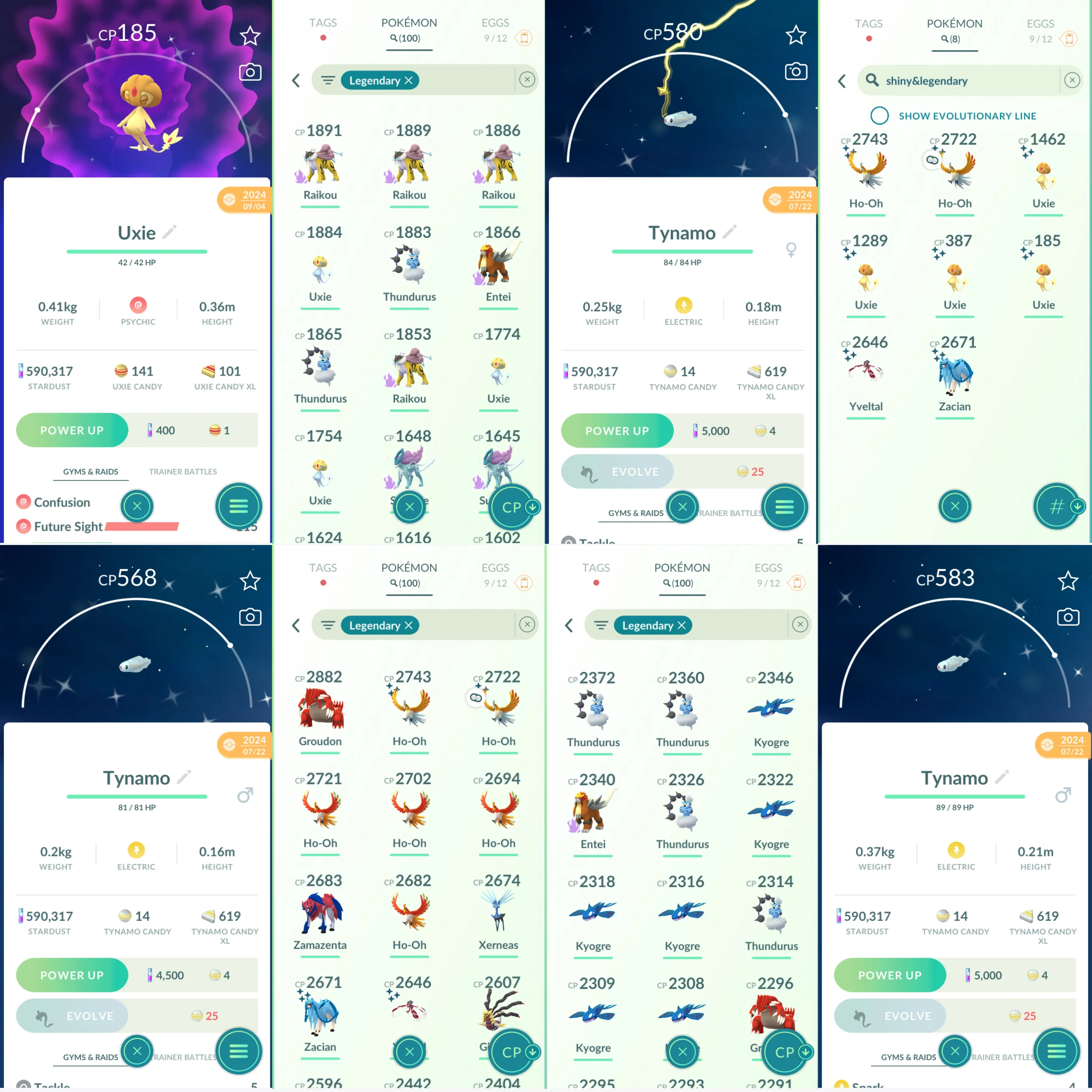 1471 LV40 Shadow Raikou 100% Shiny: ho-oh, zacian, uxie, yveltal, kecleon, klink, galarian Meowth, uxie