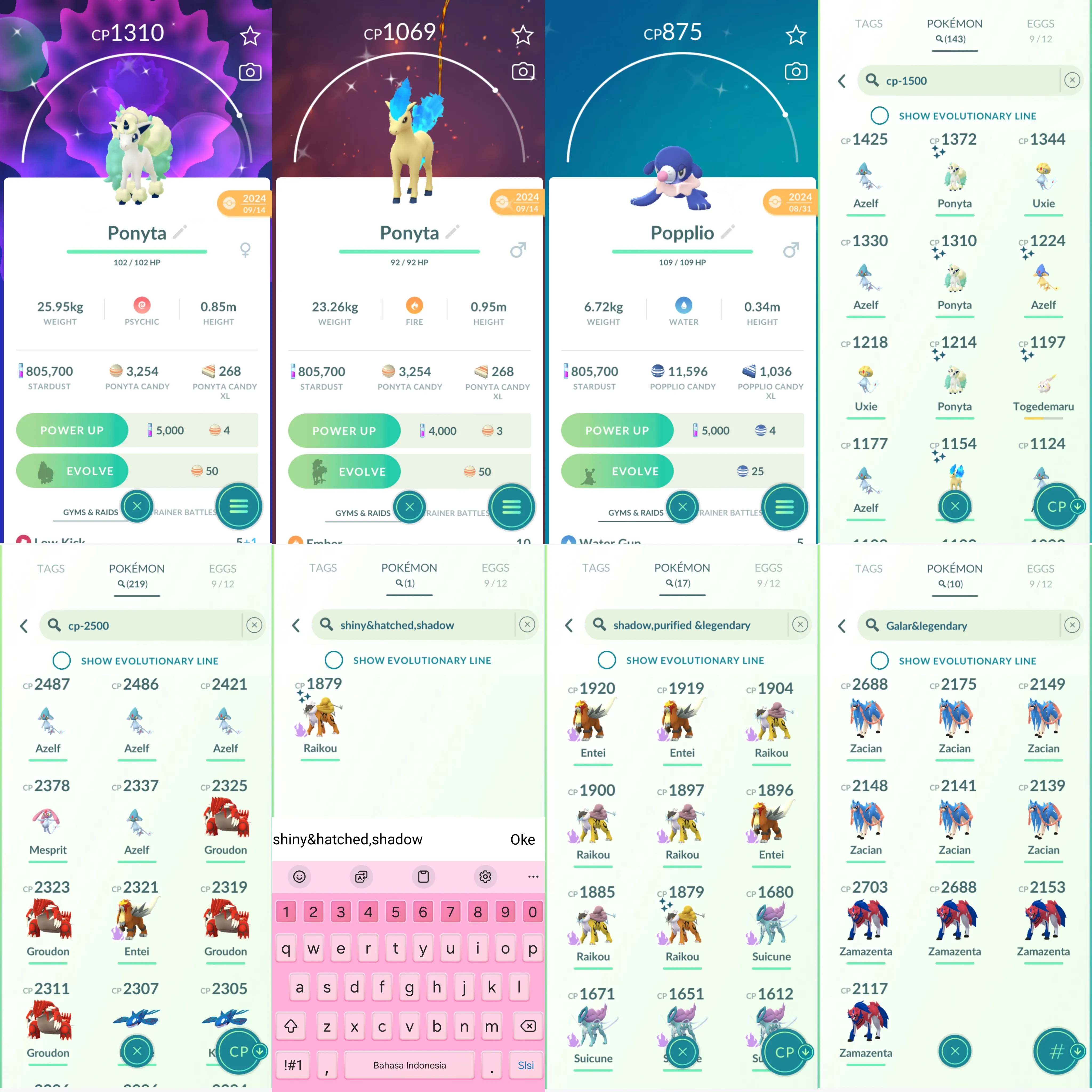 1481 LV40 RareCandy151 Shiny: groudon, xerneas, shadow raikou, azelf, togedemaru, Magnemite, Ponyta, galarian Ponyta, popplio