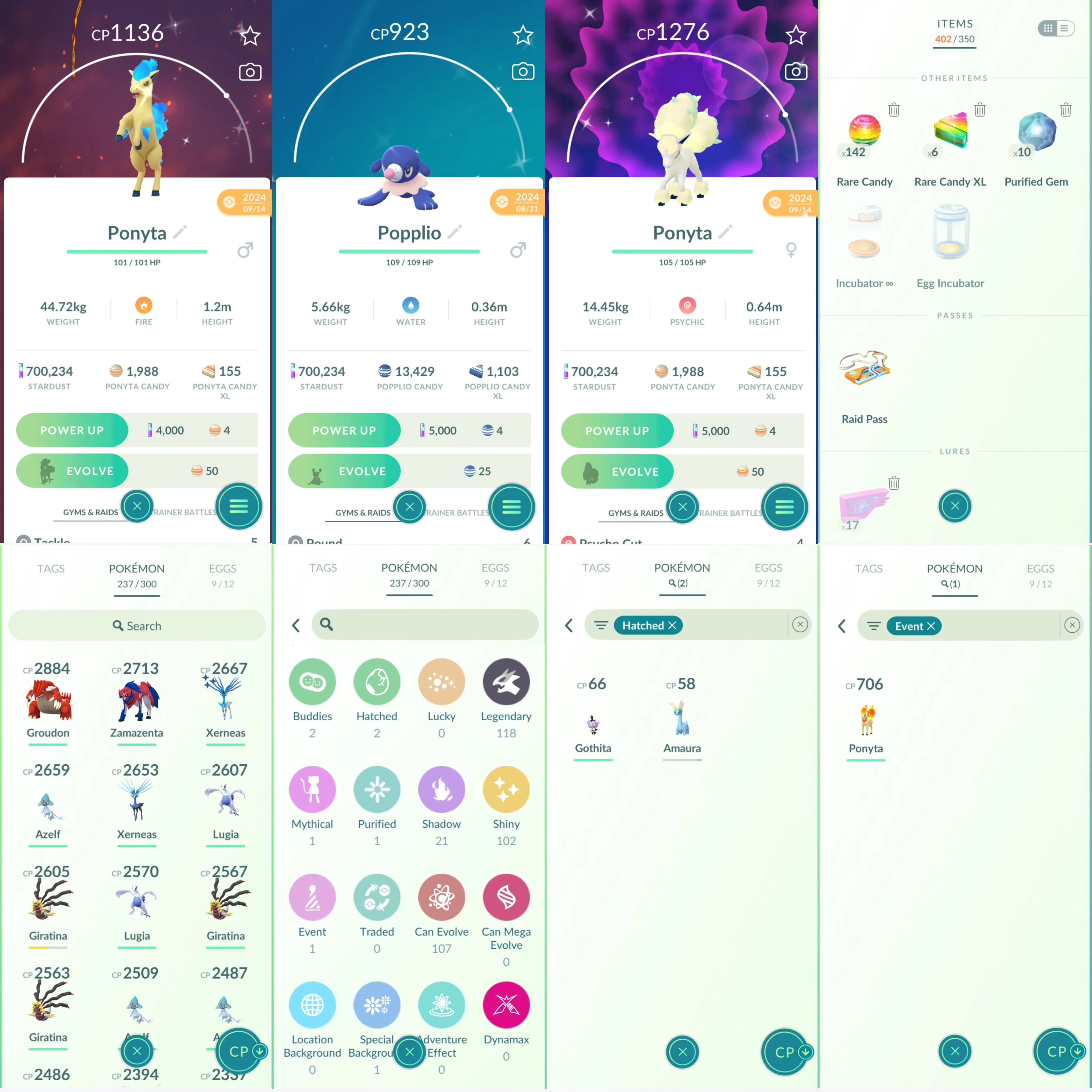 1485 LV40 Suicune100 RareCandy142 Shiny: darkrai, xerneas, shadow entei, shadow suicune, galarian ponyta,  ponyta, popplio