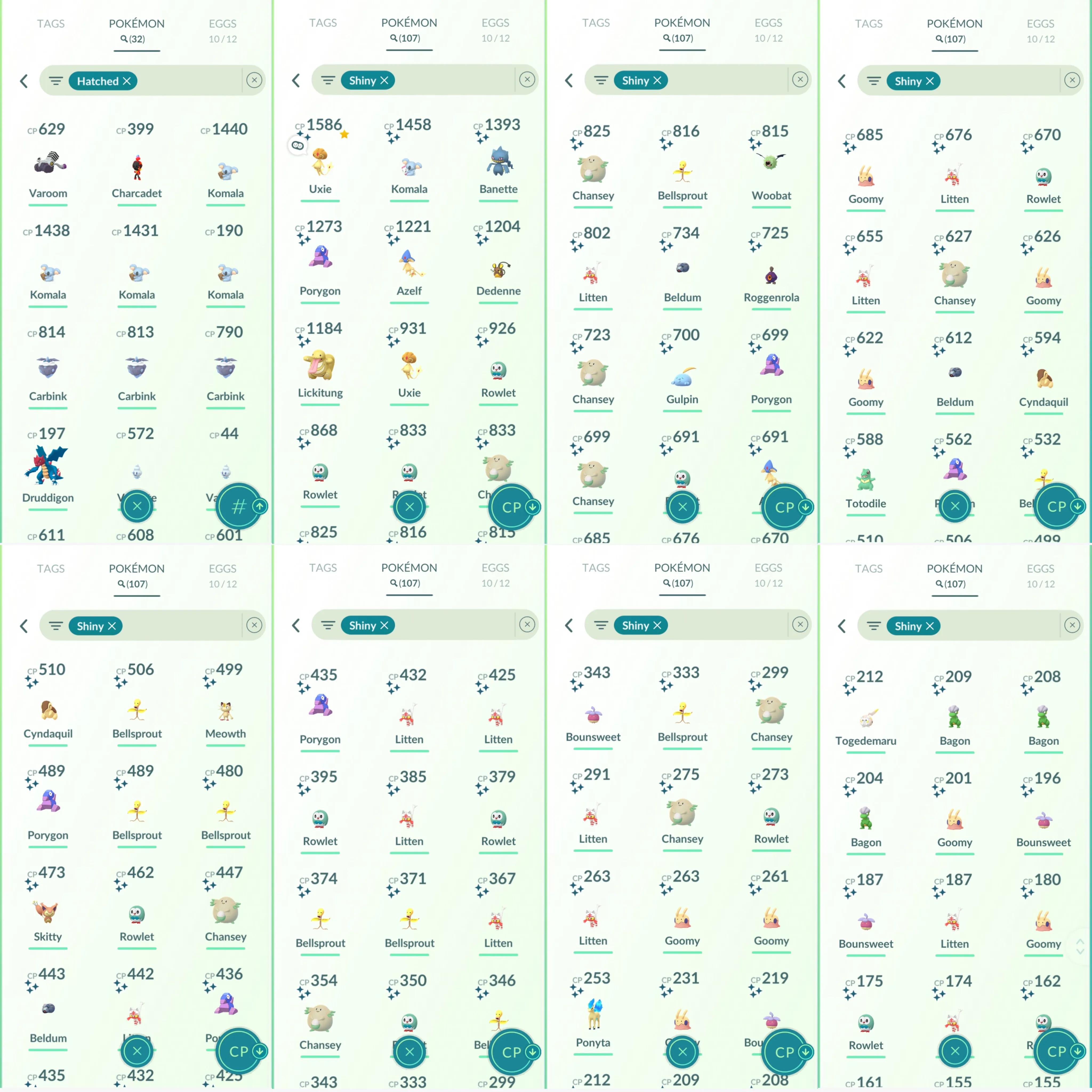 1490 LV40 Shundo Uxie Pikachu Pop Pikachu Saree Coin2384 GMax Toxtricity Shiny: azelf, beldum, dedenne, ponyta, totodile
