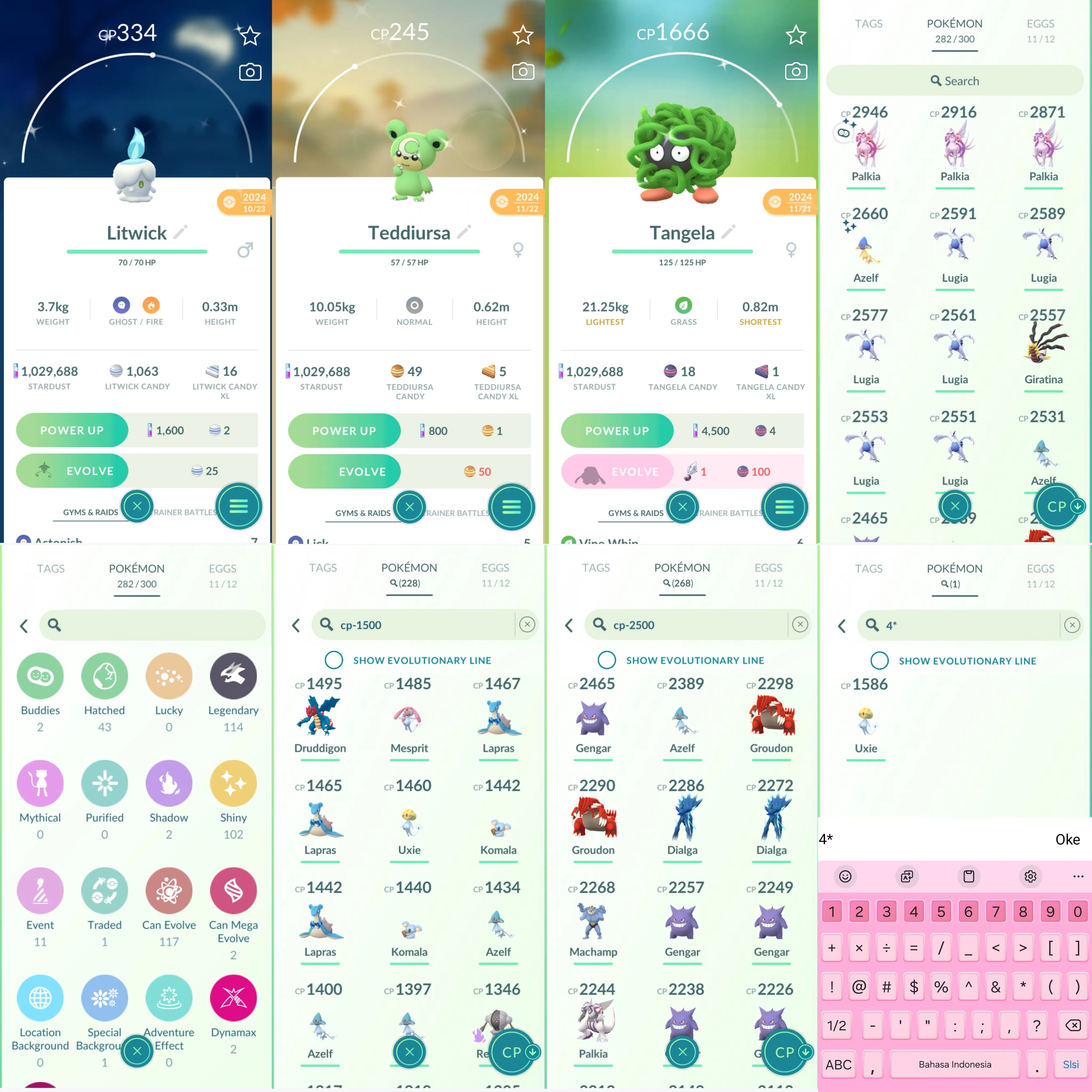1494 LV40 Coin 1763 Uxie100 Pichu witch hat pikachu rockstar Pikachu saree Snorlax Jacket Shiny: palkia origin, uxie, mesprit