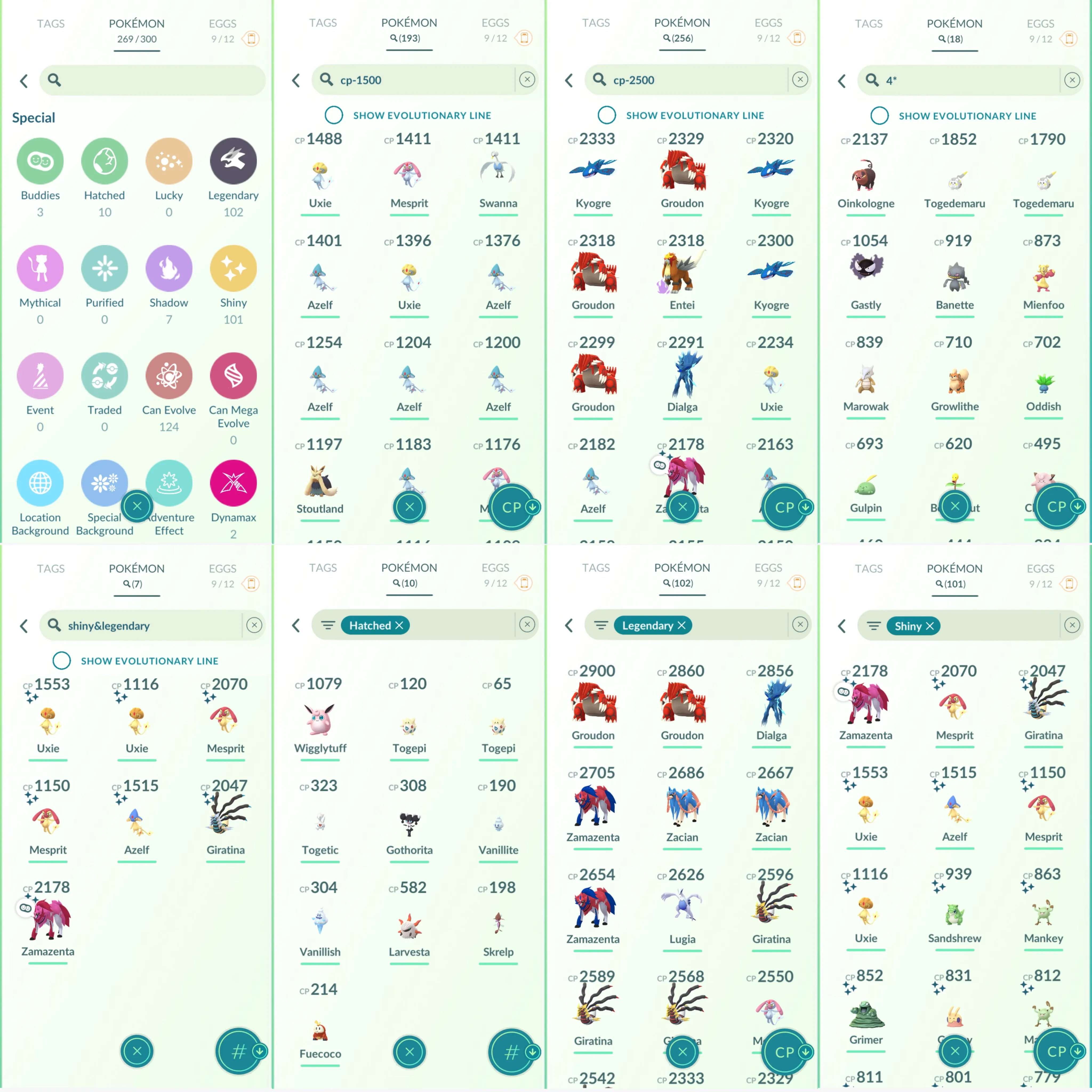 1560 LV40 RareCandy131 Shiny Zamazenta Shiny Uxie Shiny Azelf Shiny Mesprit Shiny Giratina Shiny beldum Shiny eevee
