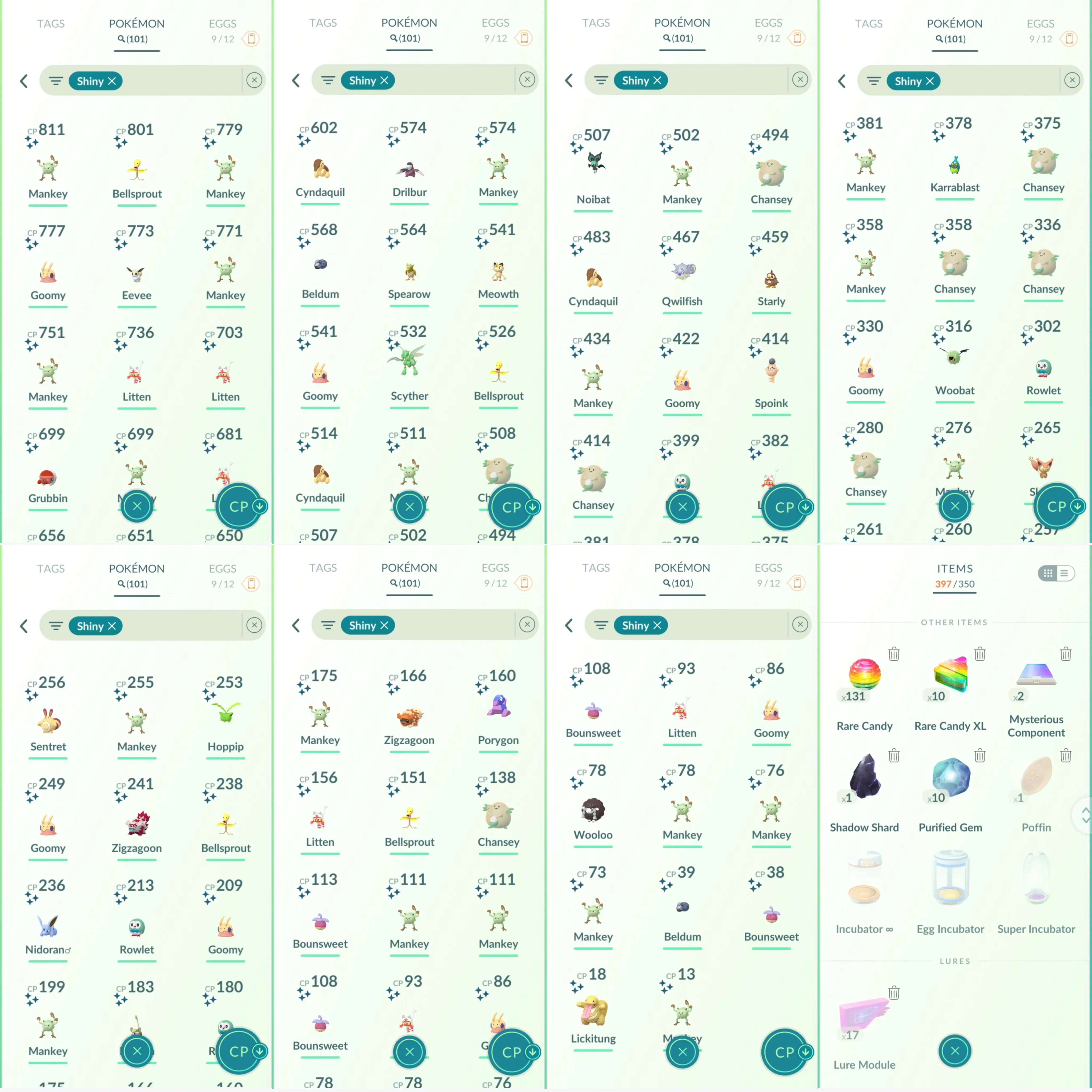 1560 LV40 RareCandy131 Shiny Zamazenta Shiny Uxie Shiny Azelf Shiny Mesprit Shiny Giratina Shiny beldum Shiny eevee