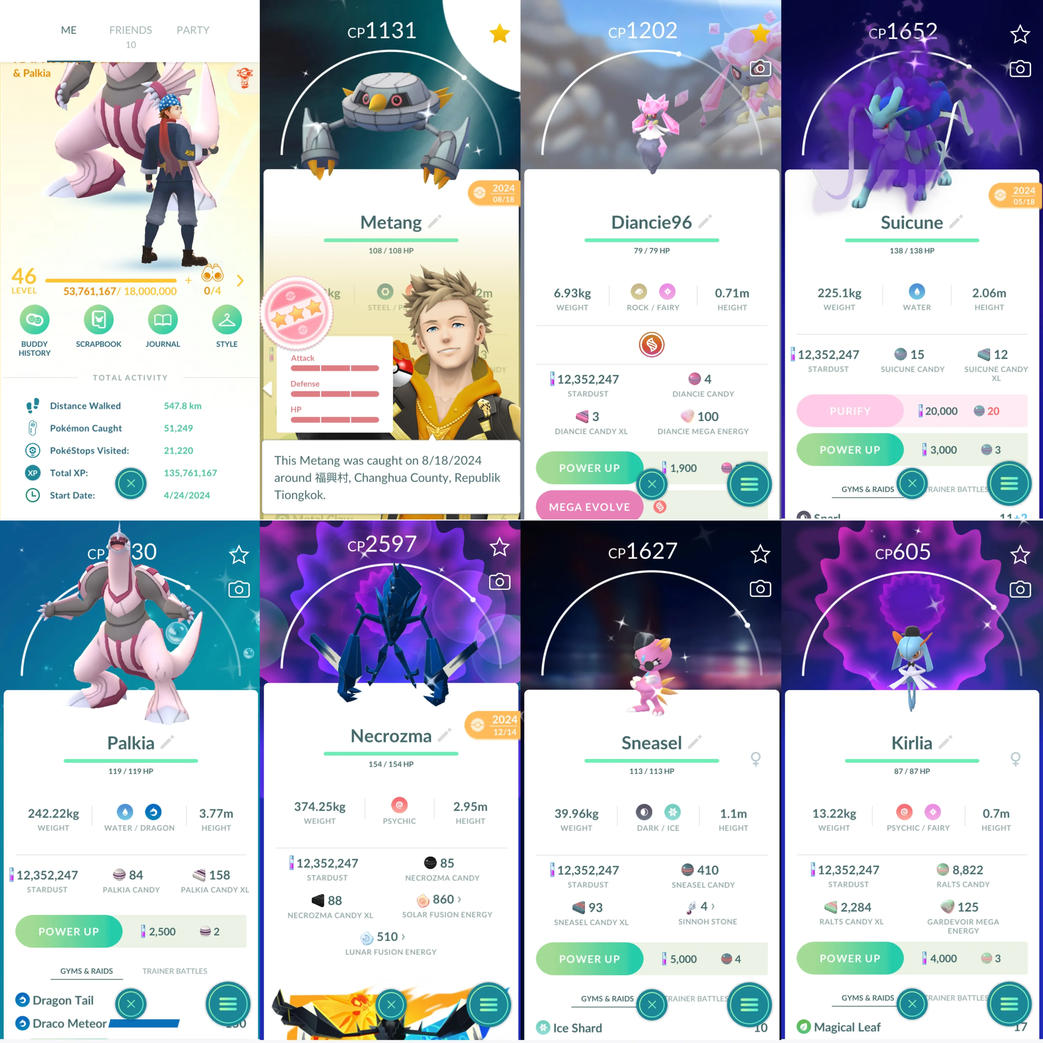1612 LV46 Cosmog Pikachu Batik Mega Lucario Master Ball Mega Diancie Shiny Necrozma Shundo Metang Shundo Blissey