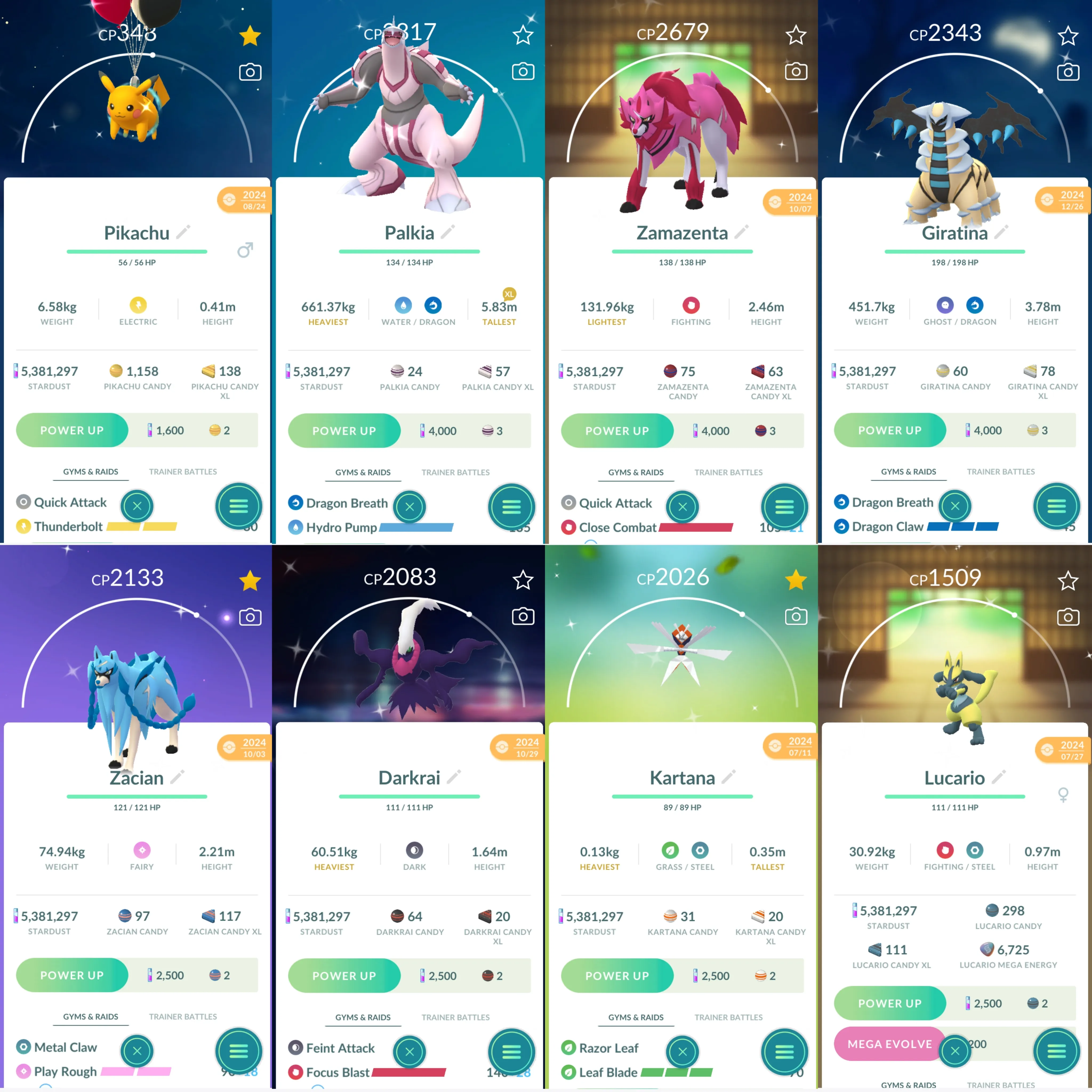 1617 LV46 Pikachu, Ph. D. Pose Shundo Metagross Shiny Necrozma to fuse Cosmoem Shiny Zacian Shiny Zamazenta Lugia100%