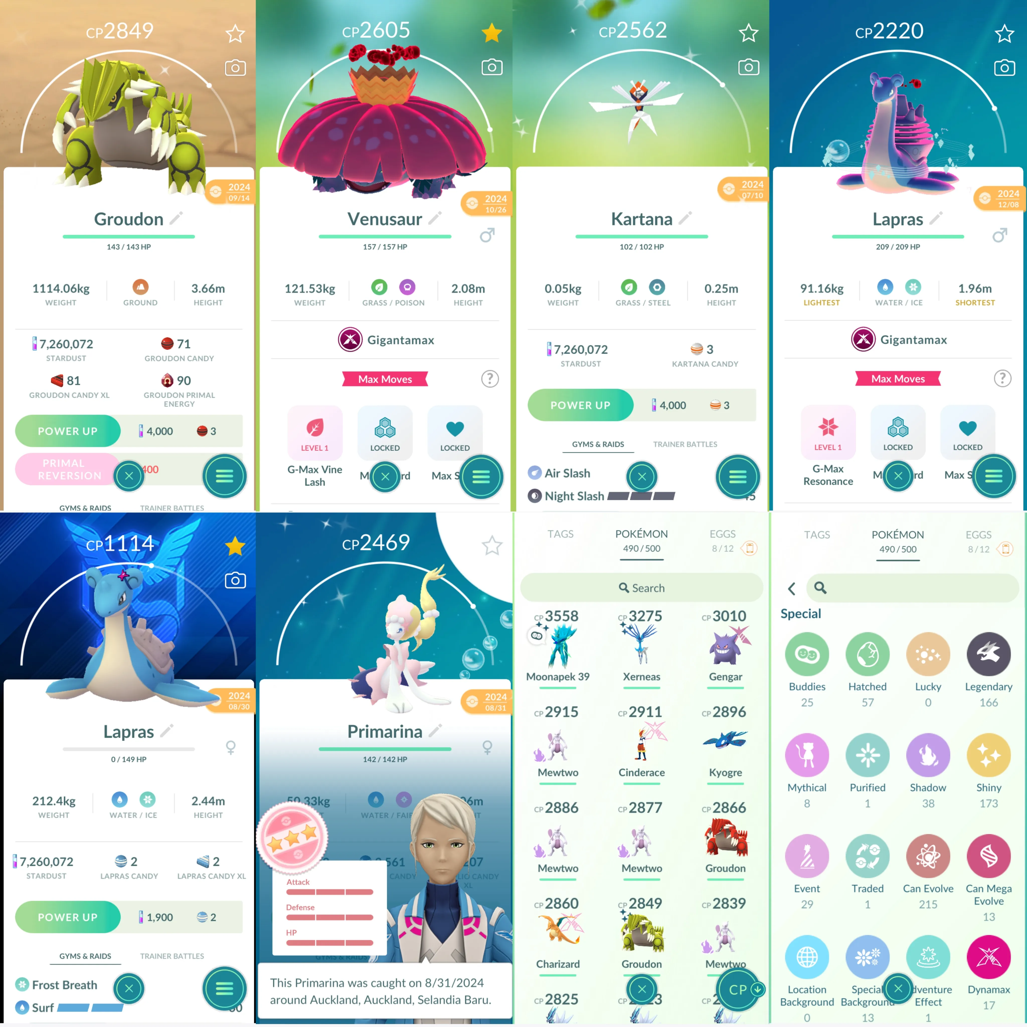 1620 LV46 Darkrai100 Shiny Larvesta Shiny Necrozma Shiny Dialga Origin Shiny Zamazenta Palkia100 GMax Gengar GMax Lapras