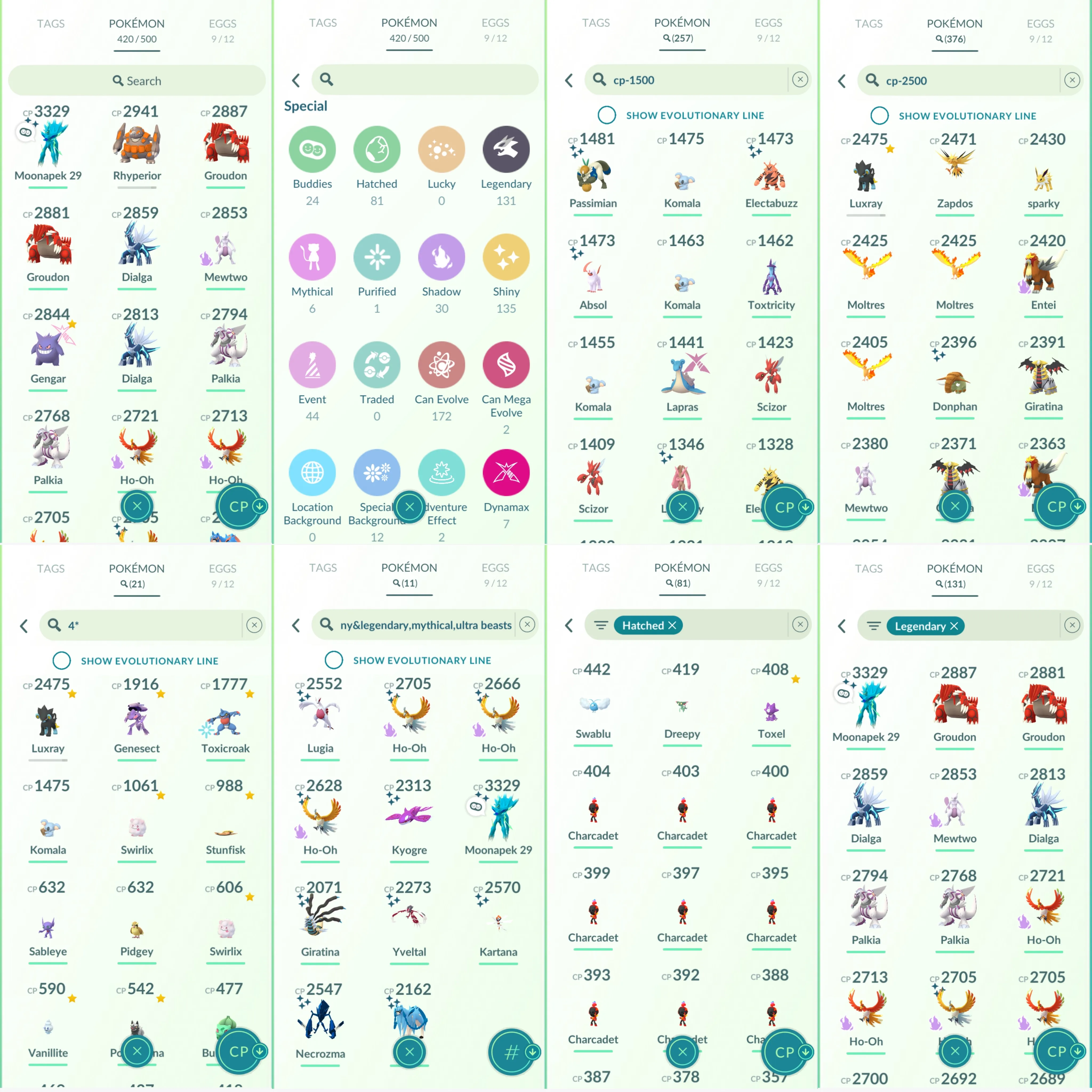 1621 LV46 Cosmog Shiny Dialga Roar of Time Shiny Necrozma Shiny Zacian Genesect100 GMax Lapras