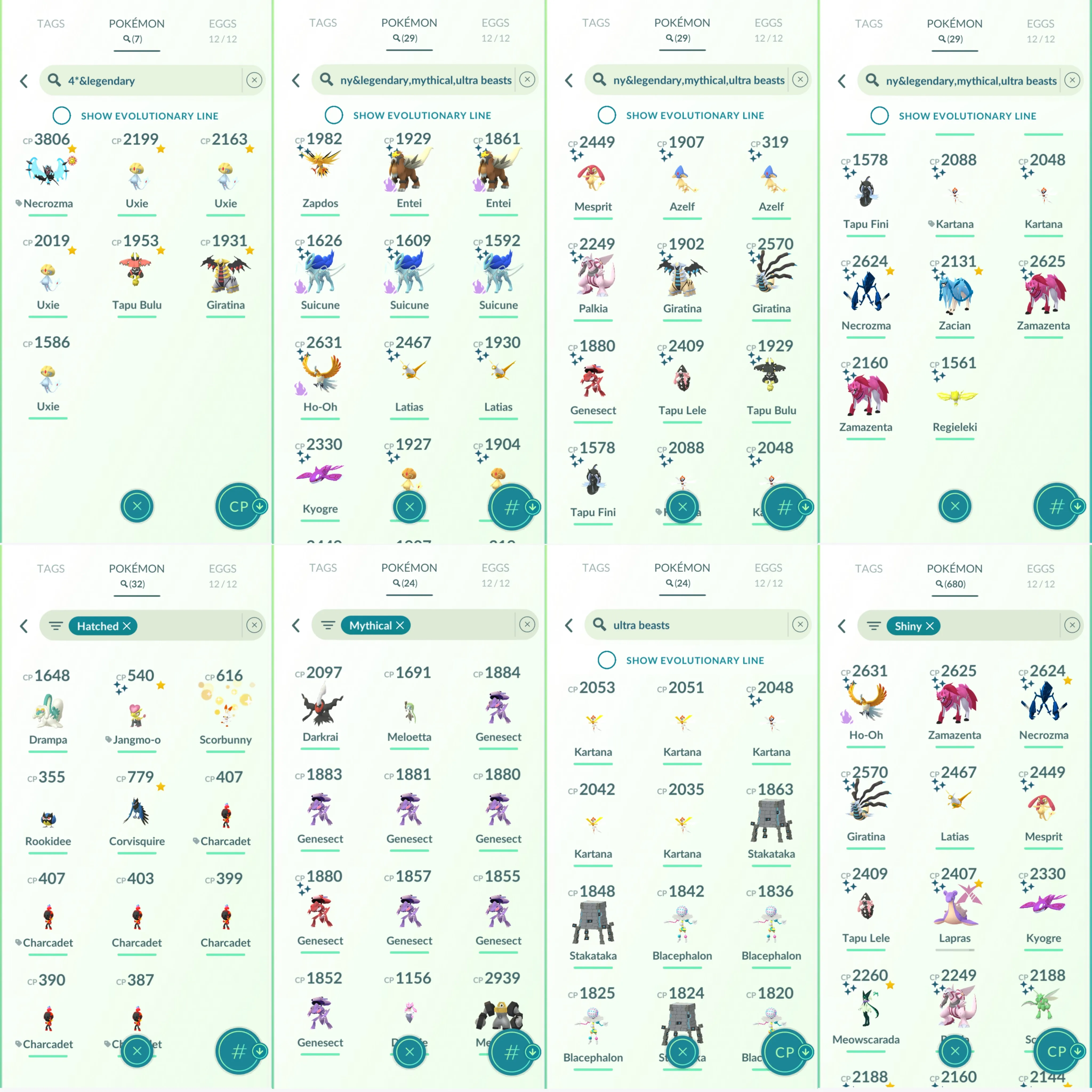 1636 LV50 Armored Mewtwo (traded) Dawn Wings Necrozma 100% Shiny GMax Lapras Shiny Jangmo-o GMax Charizard Legends100:7
