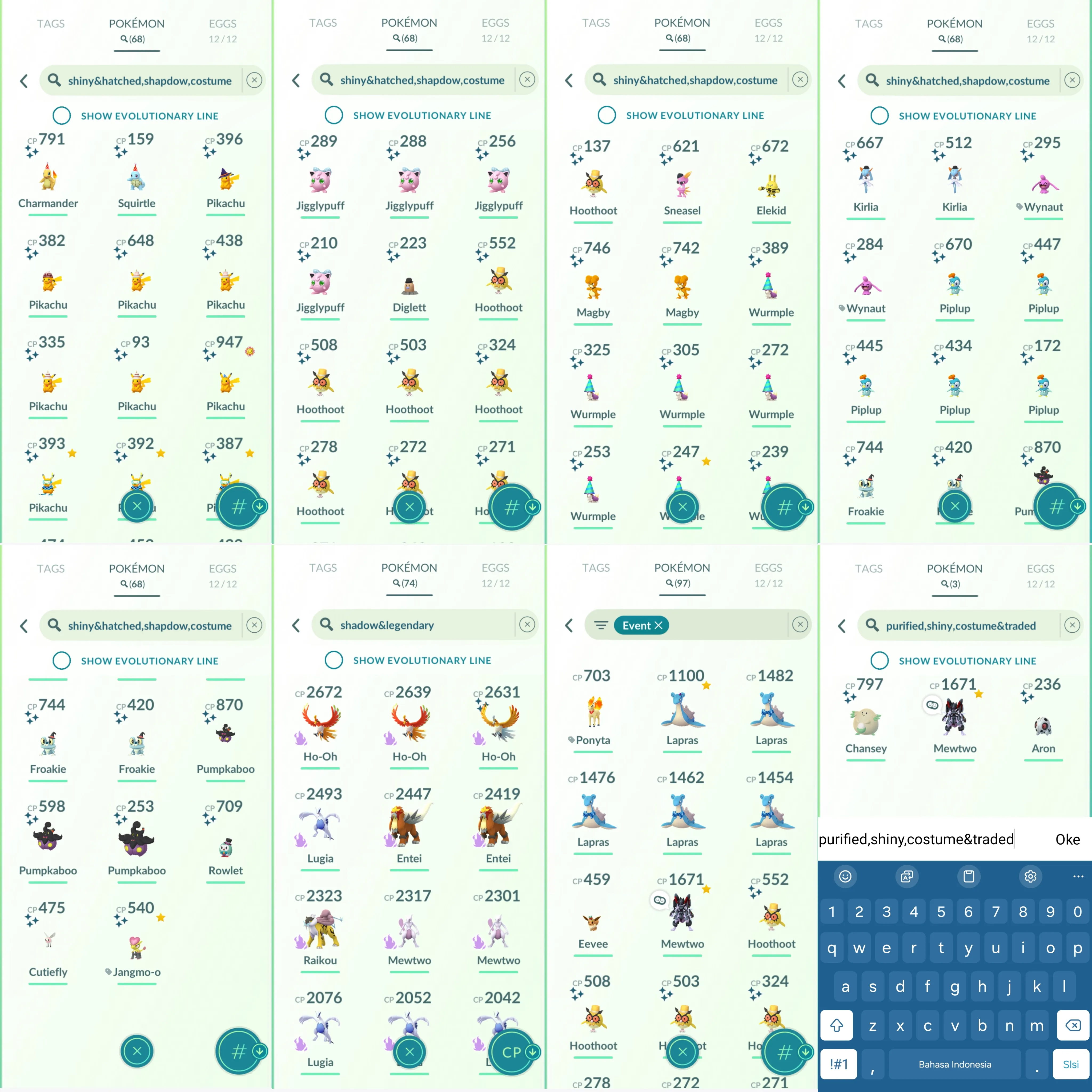 1636 LV50 Armored Mewtwo (traded) Dawn Wings Necrozma 100% Shiny GMax Lapras Shiny Jangmo-o GMax Charizard Legends100:7