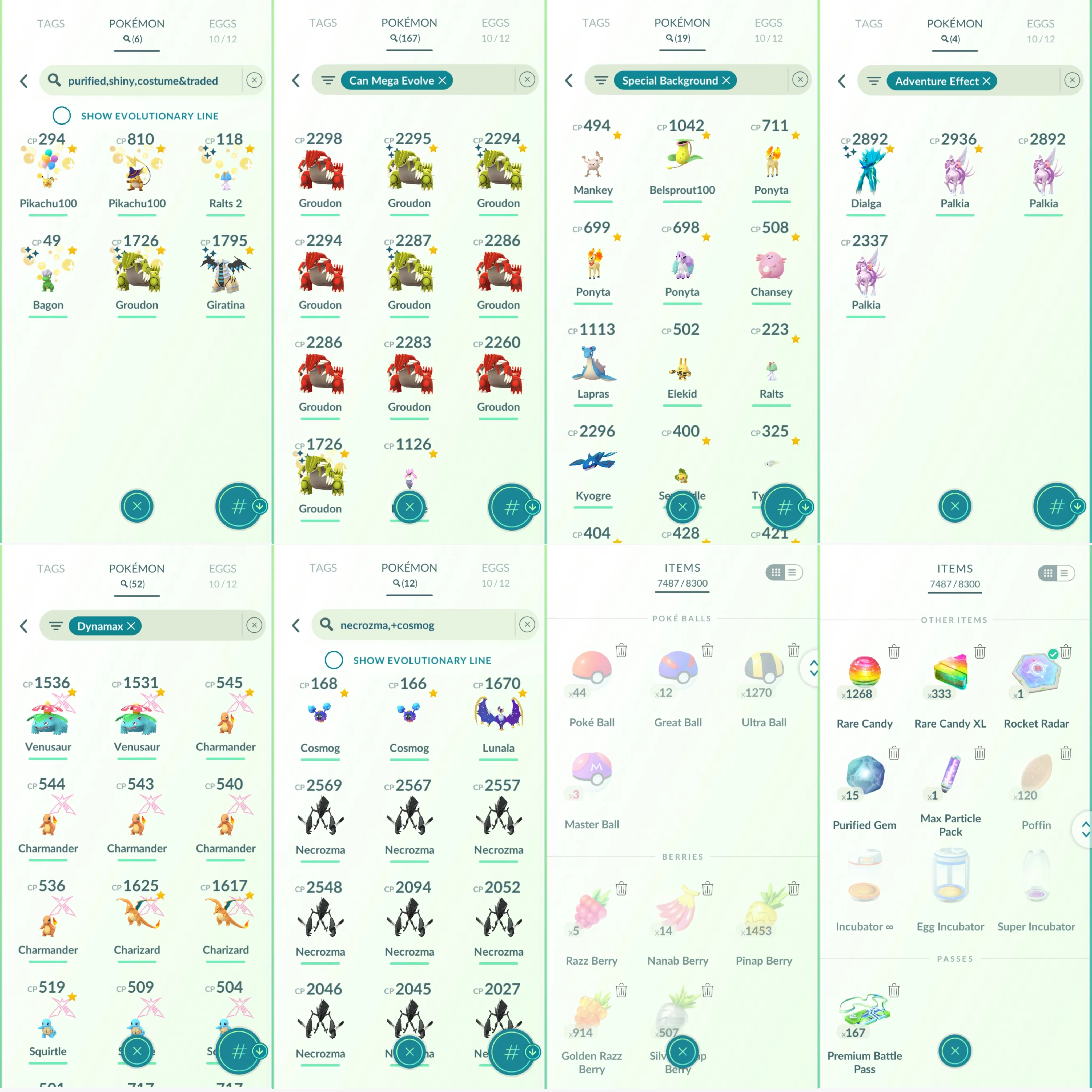 1648 LV50 2017 Armored Mewtwo Clone Venusaur Cosmog x2 Lunala Shundo Kyurem Shundo Nihilego Shiny Shadow Mewtwo Shiny Celebi