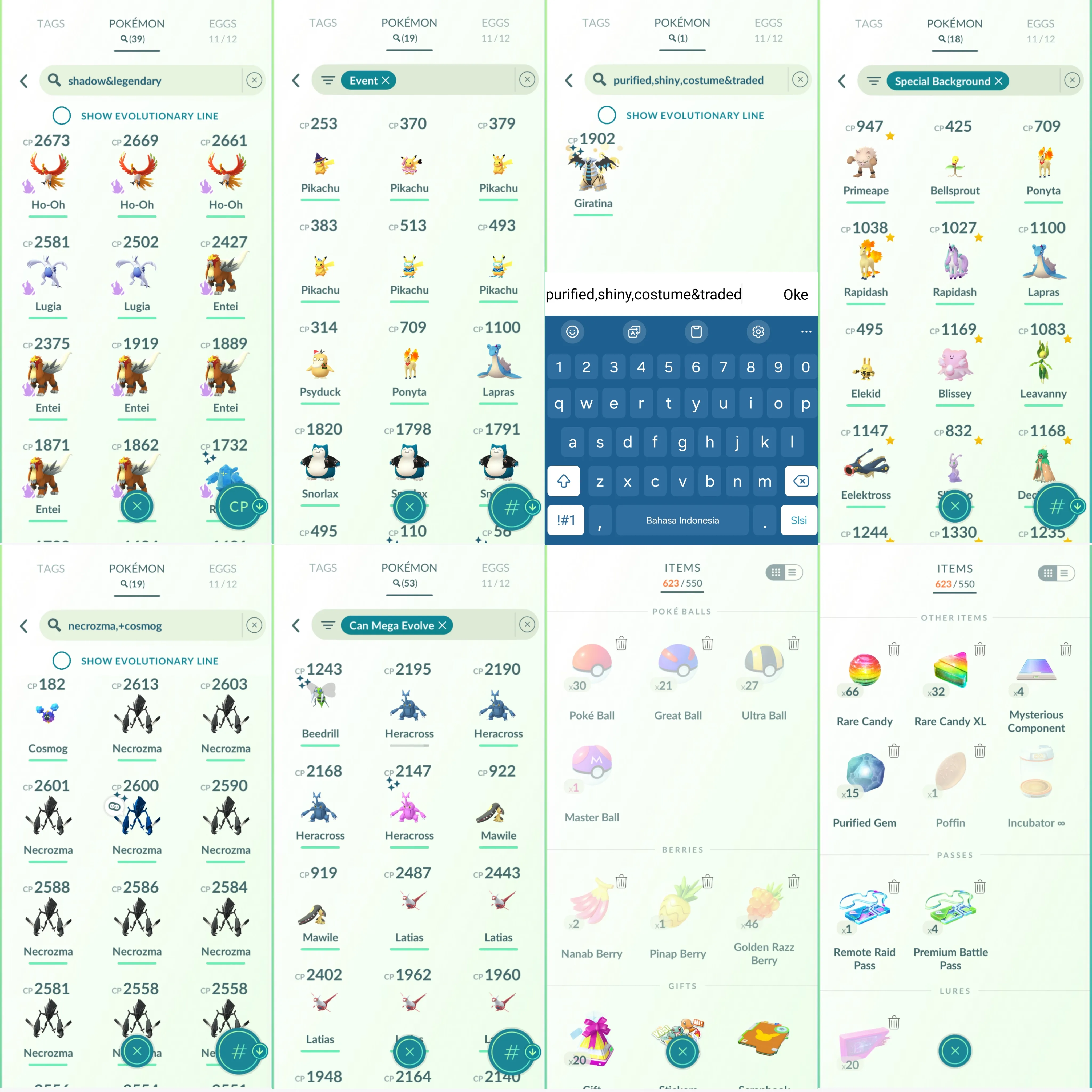 1675 LV48 Cosmog Roar of Time Shiny: Mega Lucario, Charizard, Metagross, Mega Heracross, necrozma, zacian, regieleki, kartana