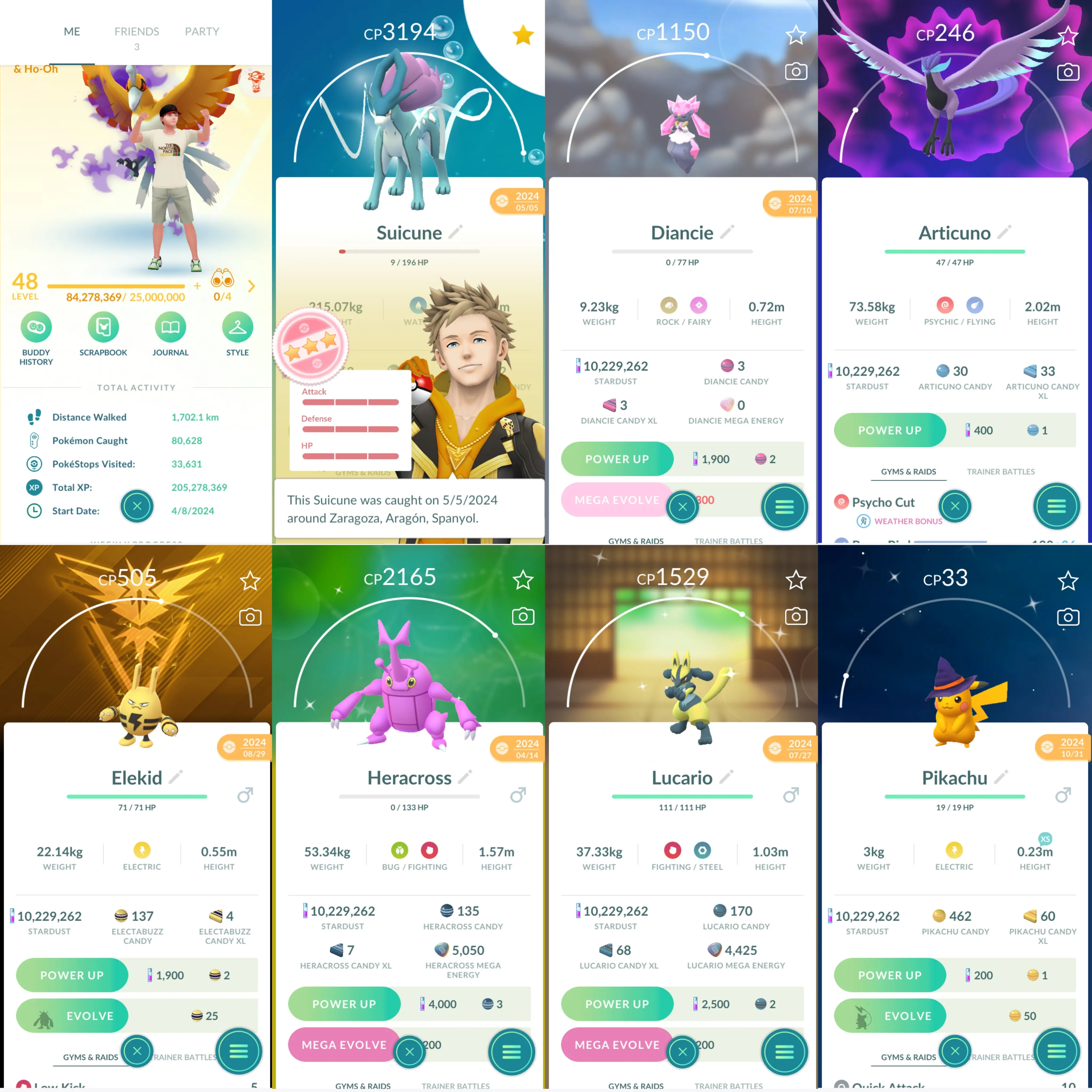 1679 LV48 Galarian Articuno Cosmog Enamorus Shiny: mega Lucario, genesect, mega heracross, deoxys def, Charizard, nihilego