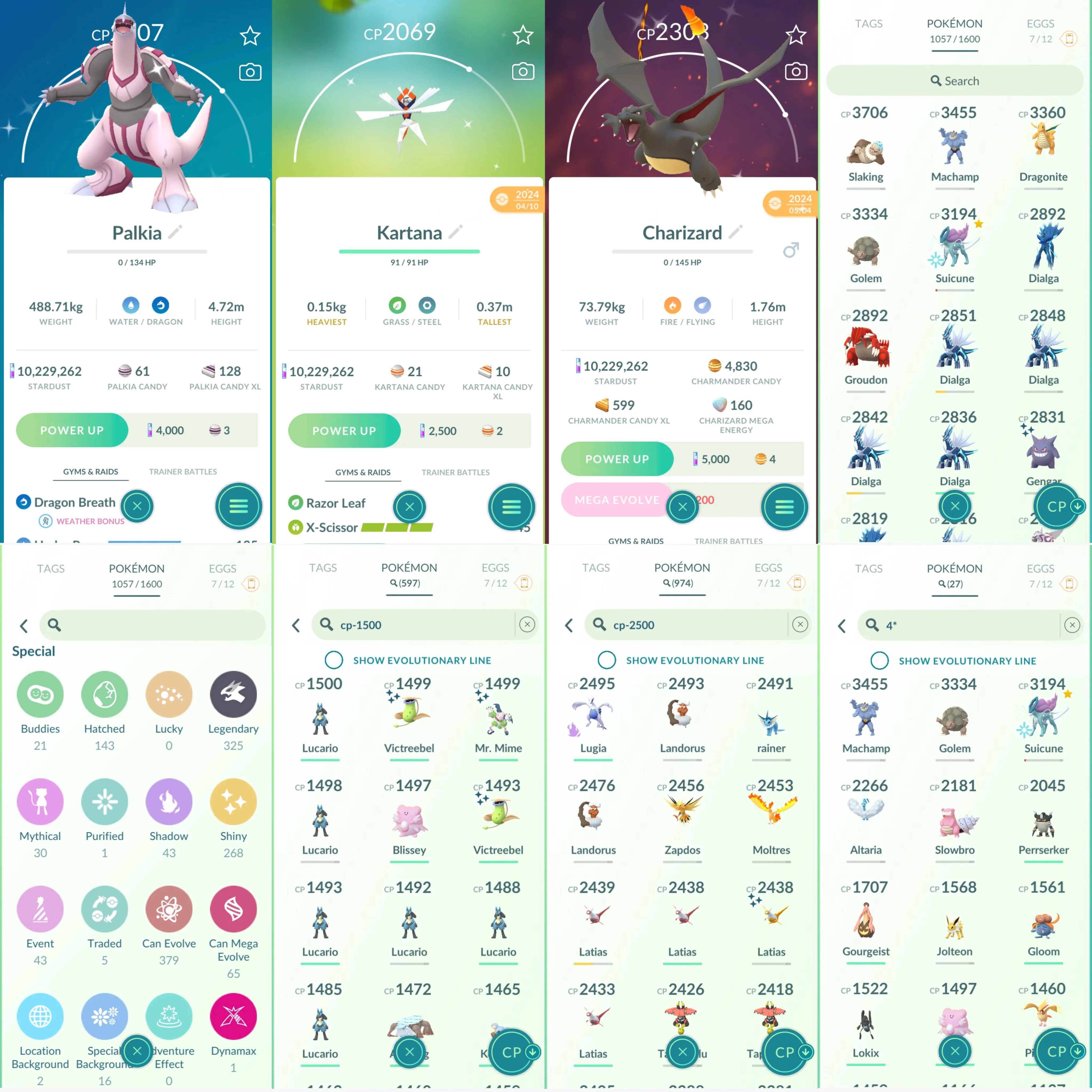 1679 LV48 Galarian Articuno Cosmog Enamorus Shiny: mega Lucario, genesect, mega heracross, deoxys def, Charizard, nihilego