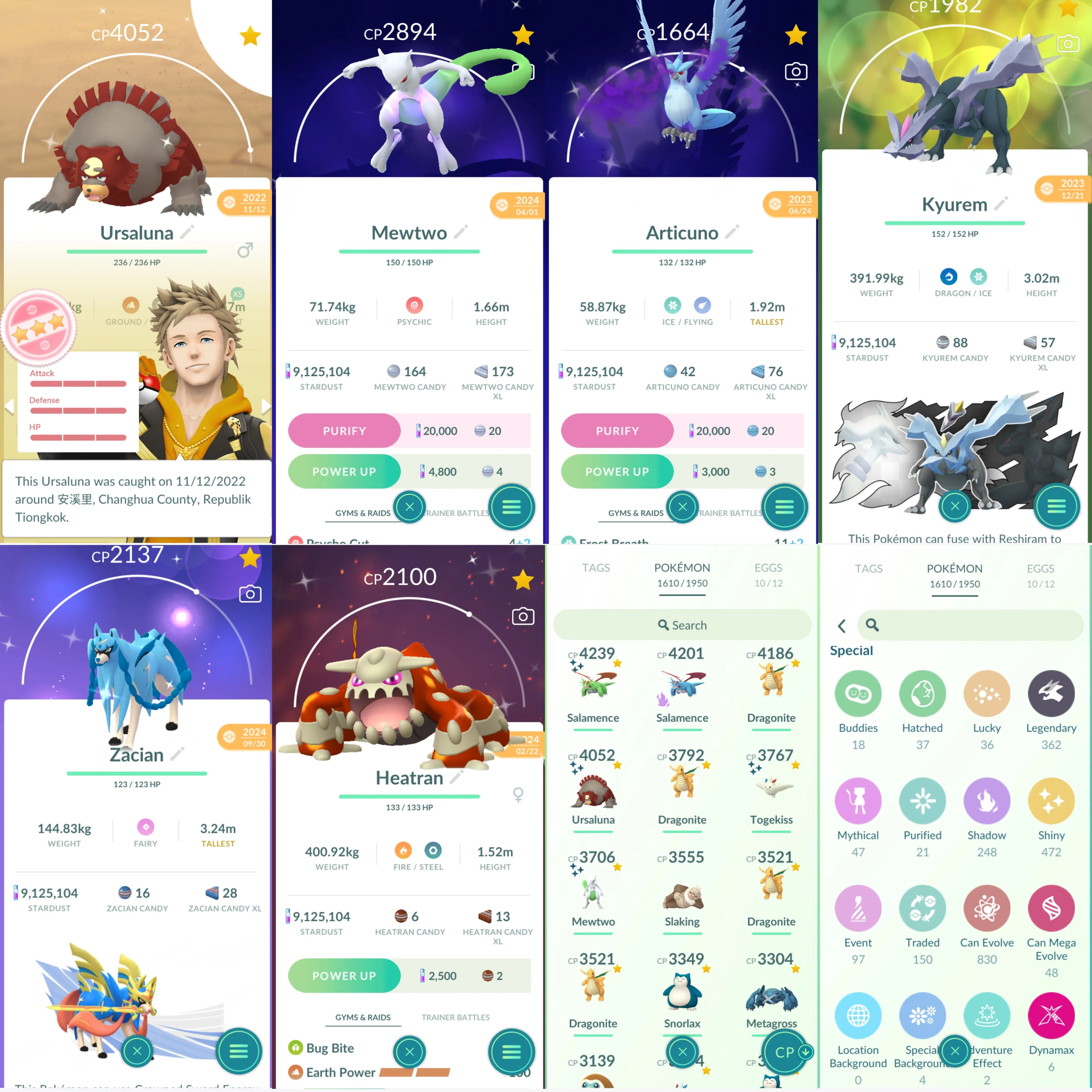 1680 LV50 Cosmog x3 Legends100 x10 Shundo Uxie Shiny Mewtwo Shiny Mega Groudon BG Shiny: shadow mewtwo, halloween gengar