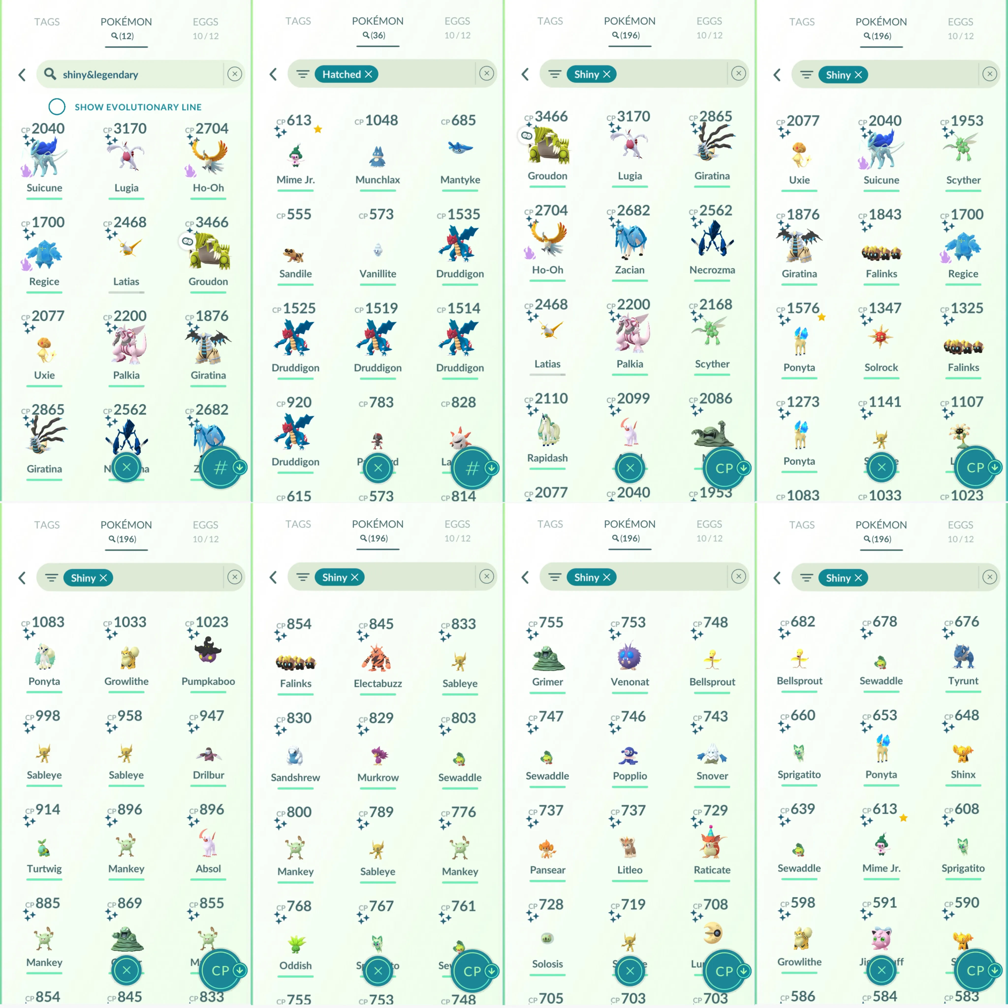 1694 LV46 Coin2543 RaraCandy445 Roar of Time Shundo Ponyta Shiny Mega Latias Shiny Mime Jr. Shiny: necrozma, shadow suicune