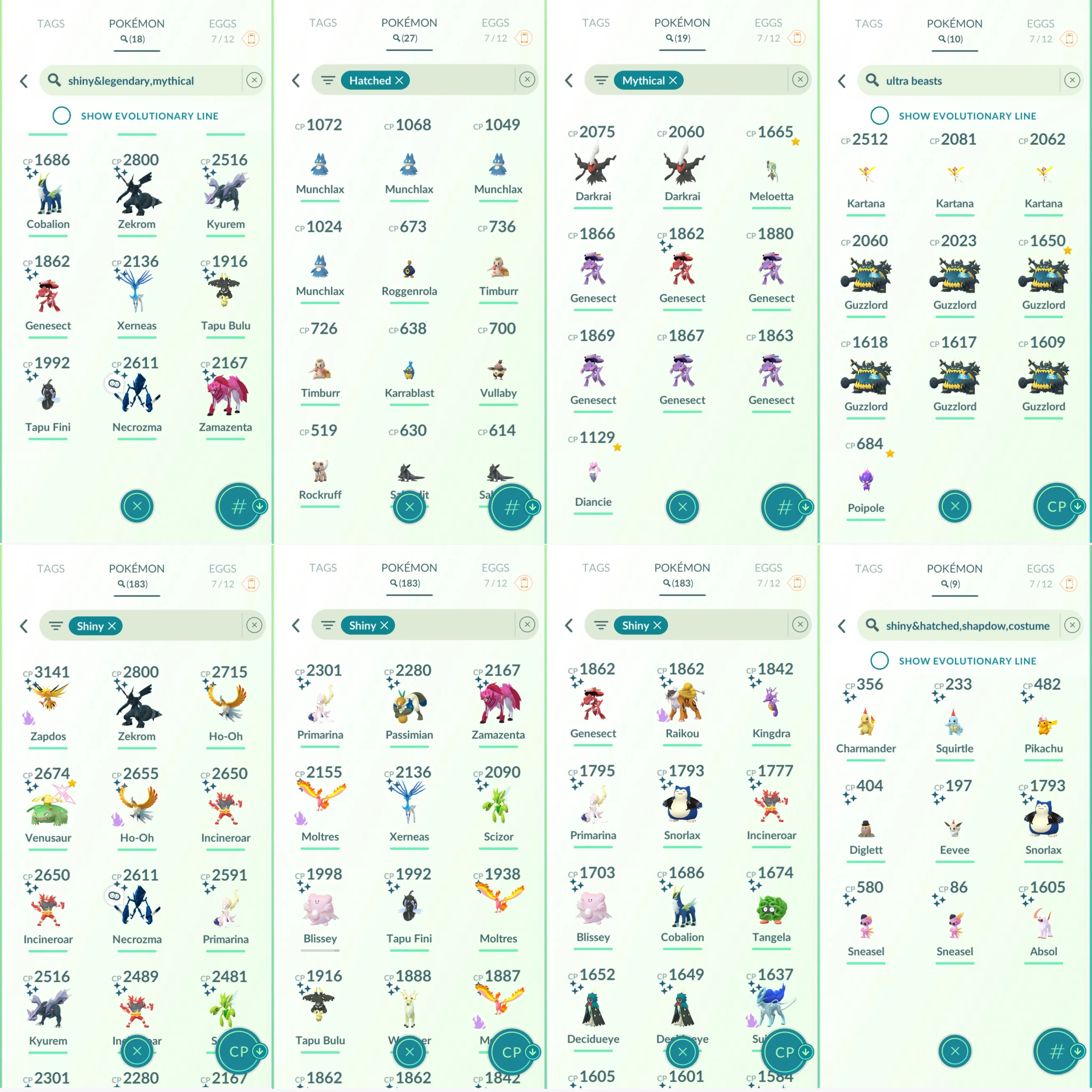 1698 LV46 Cosmog x2 GMax Charizard Mewtwo100 Shiny DMax Venusaur Shiny Rare Snorlax Jacket Shiny Genesect Shiny Necrozma