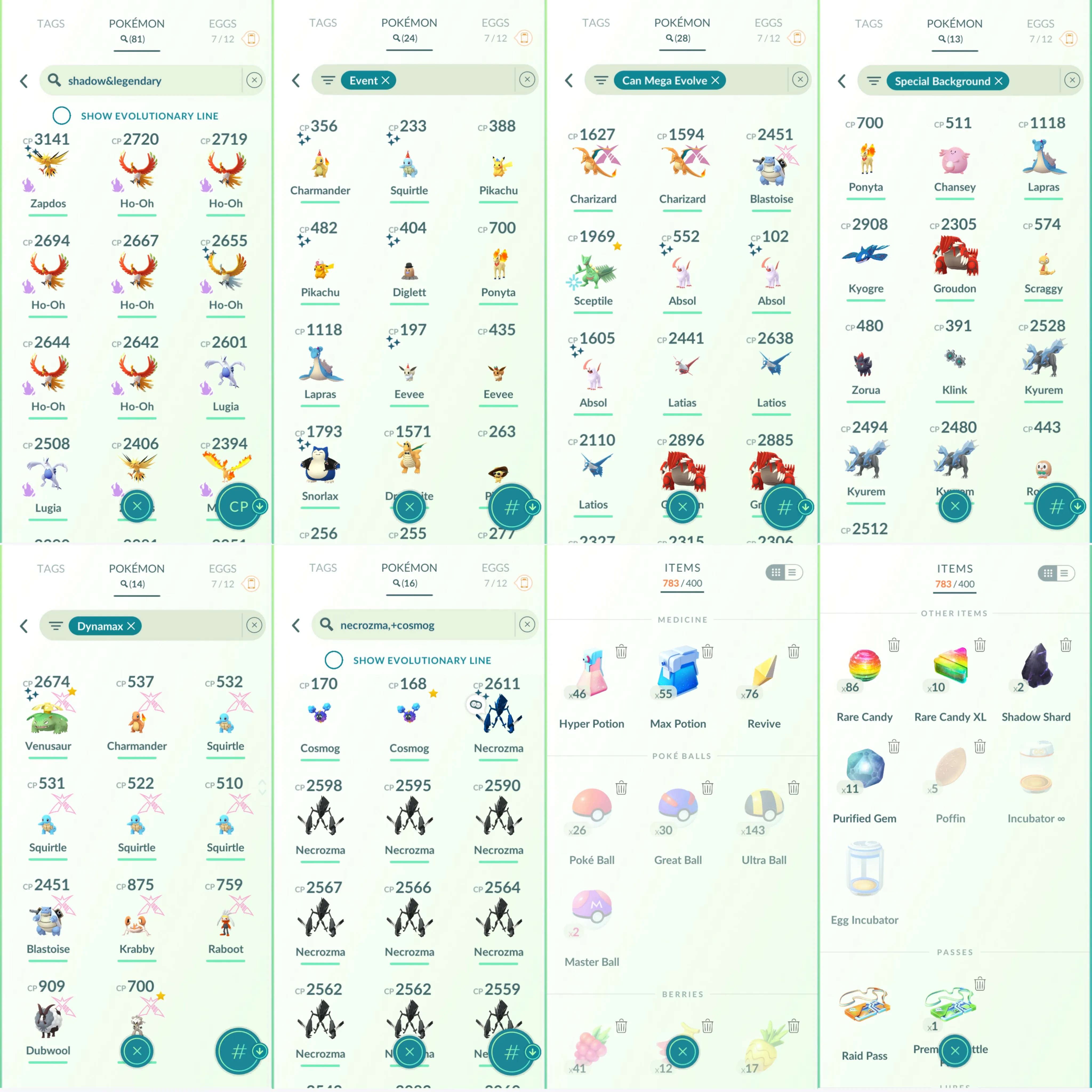 1698 LV46 Cosmog x2 GMax Charizard Mewtwo100 Shiny DMax Venusaur Shiny Rare Snorlax Jacket Shiny Genesect Shiny Necrozma