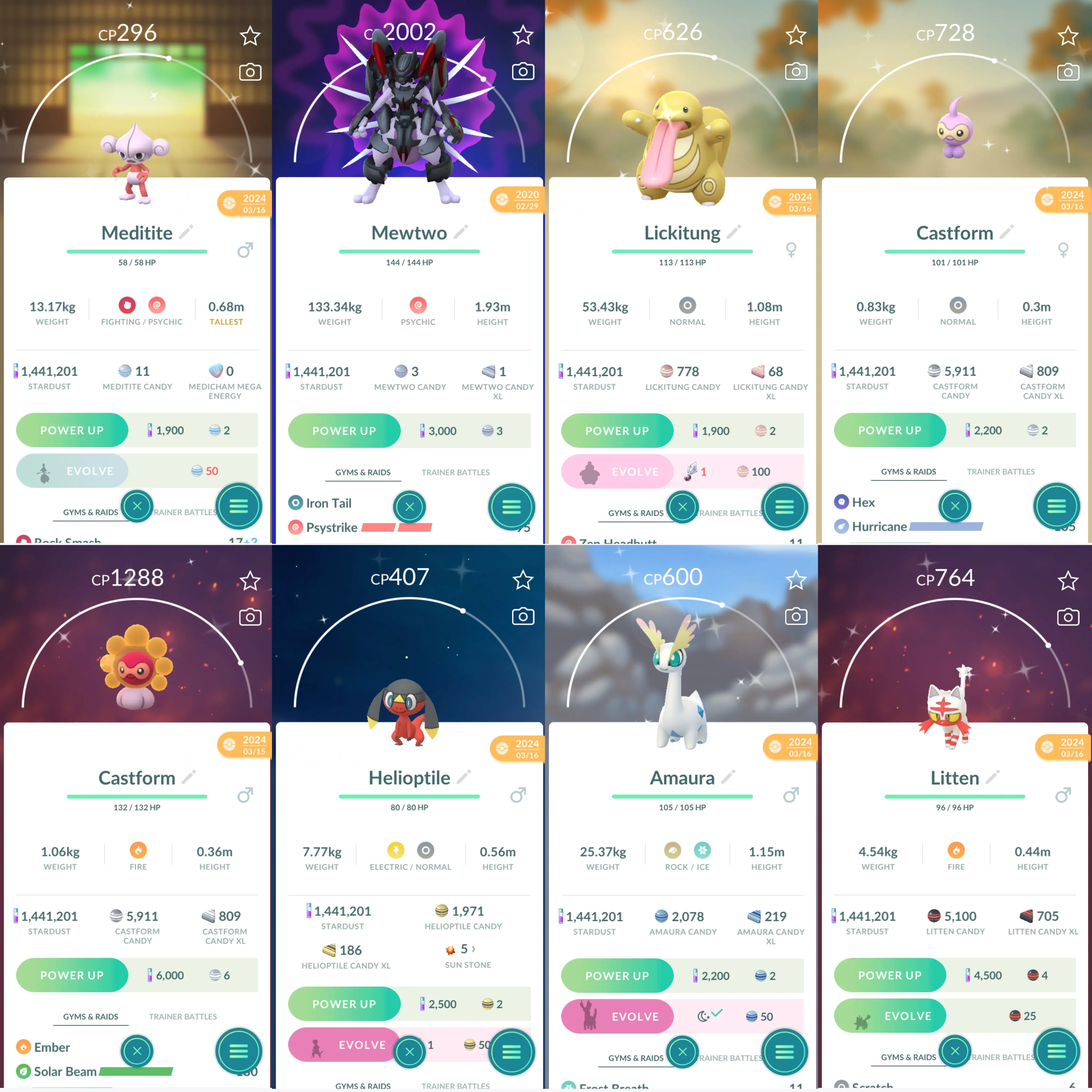 1701 LV40 Armored Mewtwo x7 tradeable Pikachu Umbreon Hat Uxie, Mesprit, Azelf Hundo Castform Hundo Spritzee Shiny: heatran