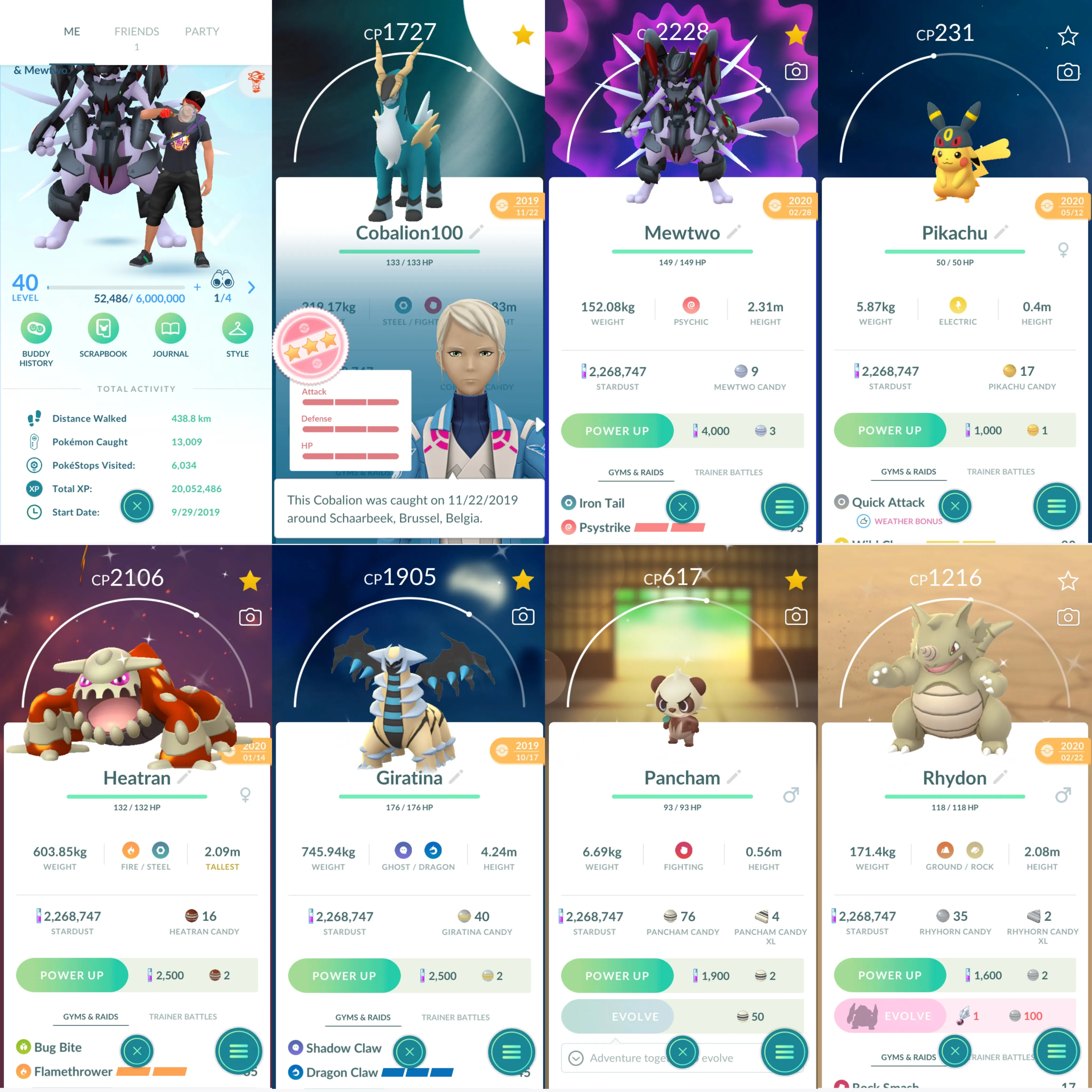 1710 LV40 2019 Armored Mewtwo x2 tradeable Pikachu Lucario Hat Pikachu Charizard Hat Pikachu Umbreon Hat -Year2019 tradeable: 39