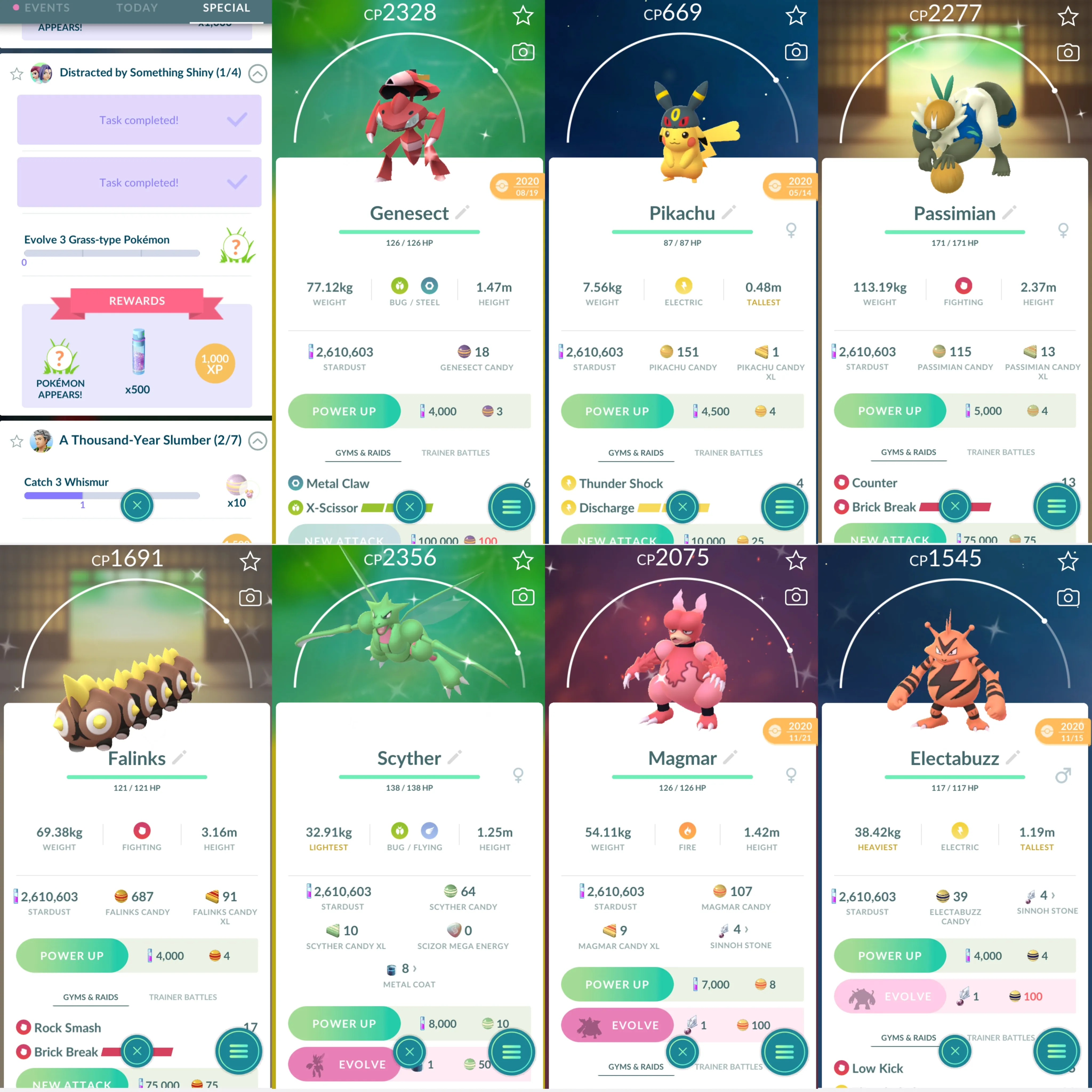 1721 LV40  Armored Mewtwo x2 tradeable Samsung 2021 T-Shirt Celebi Shiny Quest Shiny: darkrai, zapdos, latios, regigigas