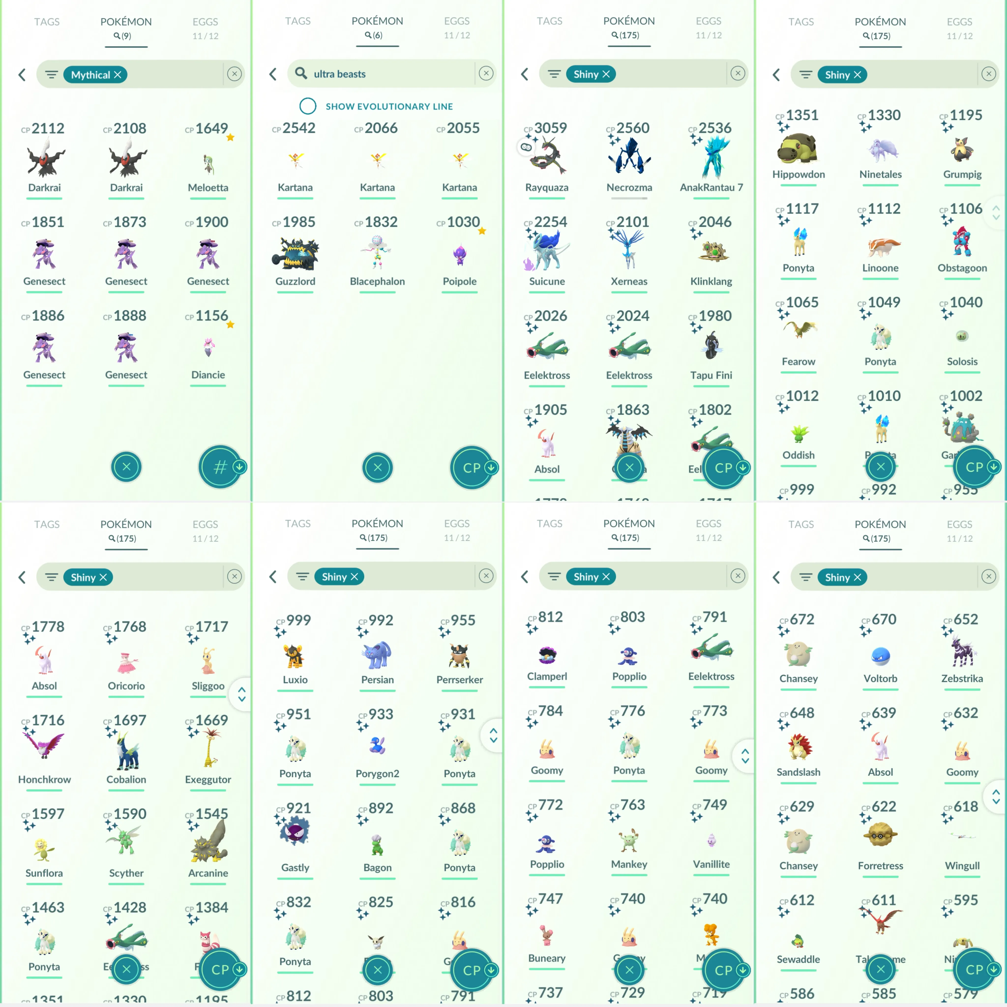 1731 LV46 Poipole100 Mega Diancie GMax Charizard Shiny: rayquaza, dialga origin, necrozma giratina, xerneas, cobalion