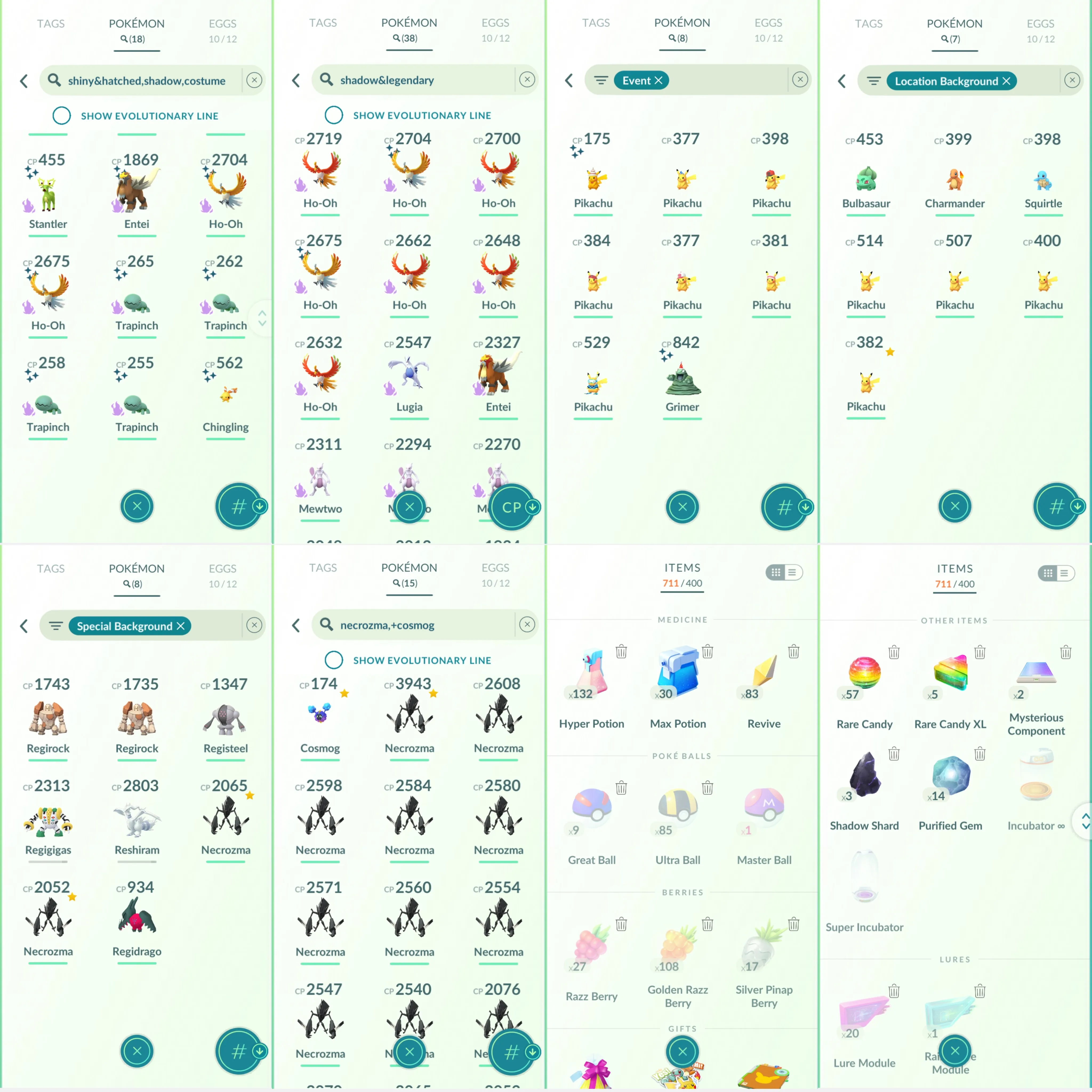 1745 LV46 Shiny GMax Snorlax Rare Regidrago100 BG Necrozma100 Roar of Time Shiny: mega latias, zamazenta, articuno