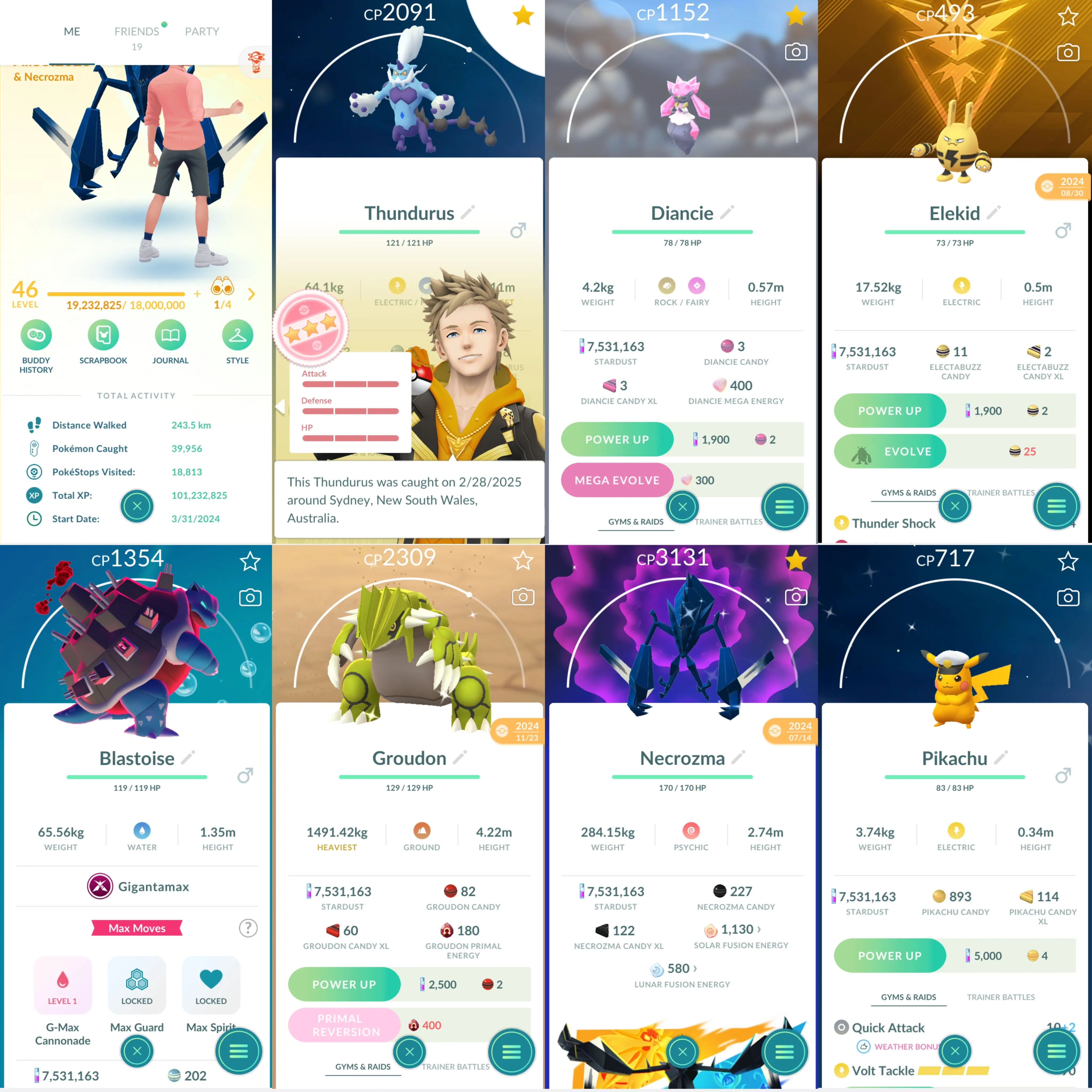 1750 LV46 Cosmog GMax Snorlax100 Shiny: Mega Absol, Mega Sableye, necrozma, groudon, tapu koko, registeel, regirock, lugia