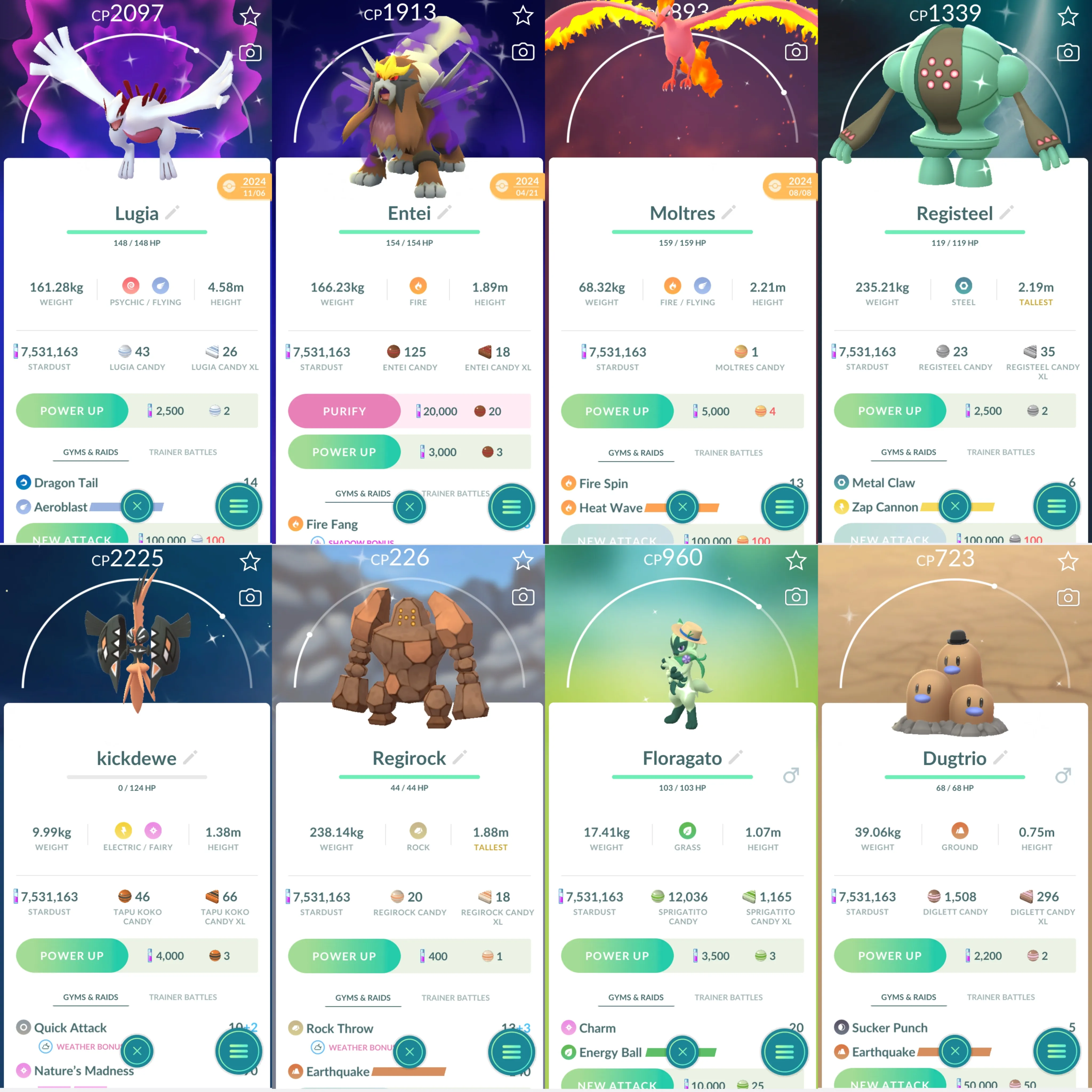 1750 LV46 Cosmog GMax Snorlax100 Shiny: Mega Absol, Mega Sableye, necrozma, groudon, tapu koko, registeel, regirock, lugia