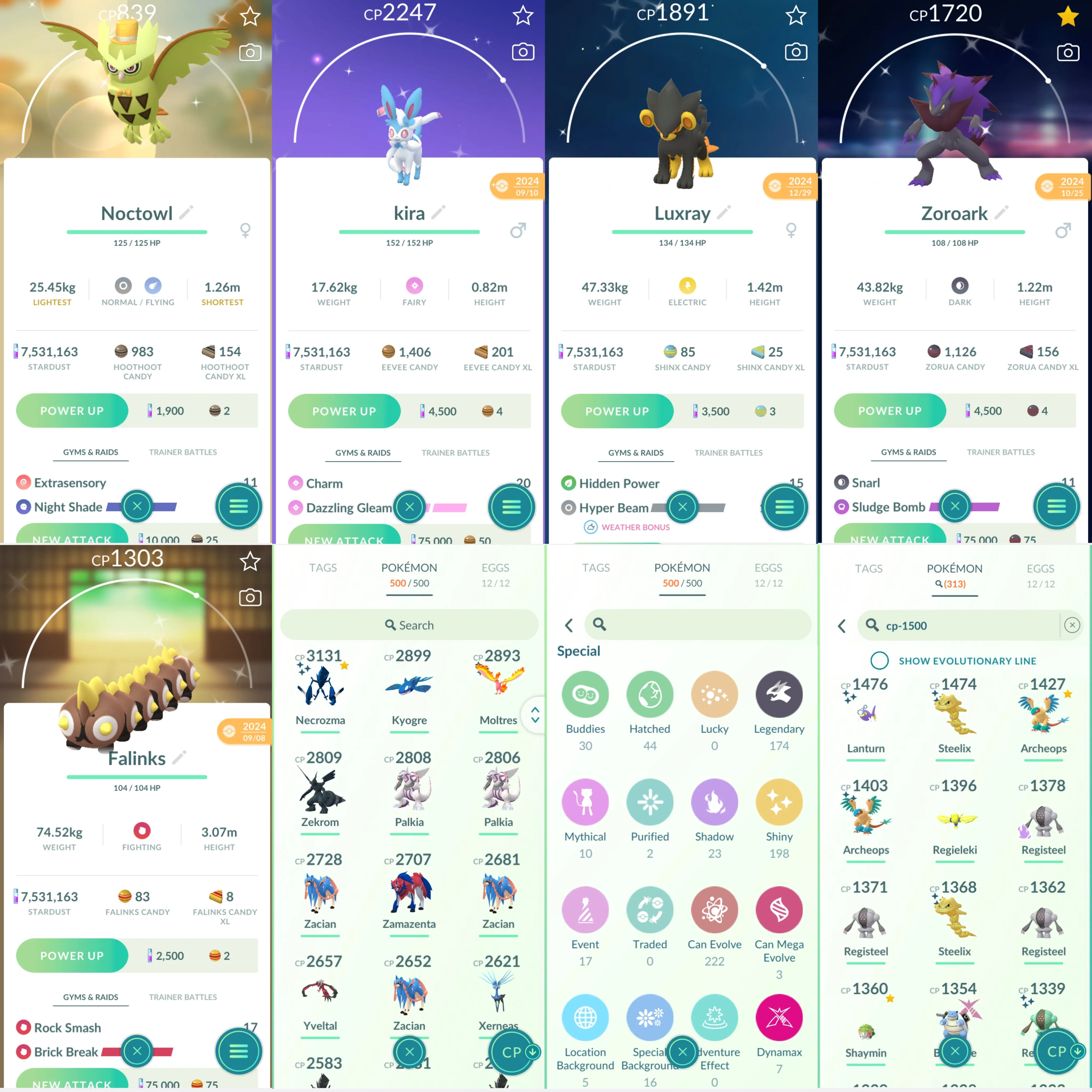 1750 LV46 Cosmog GMax Snorlax100 Shiny: Mega Absol, Mega Sableye, necrozma, groudon, tapu koko, registeel, regirock, lugia