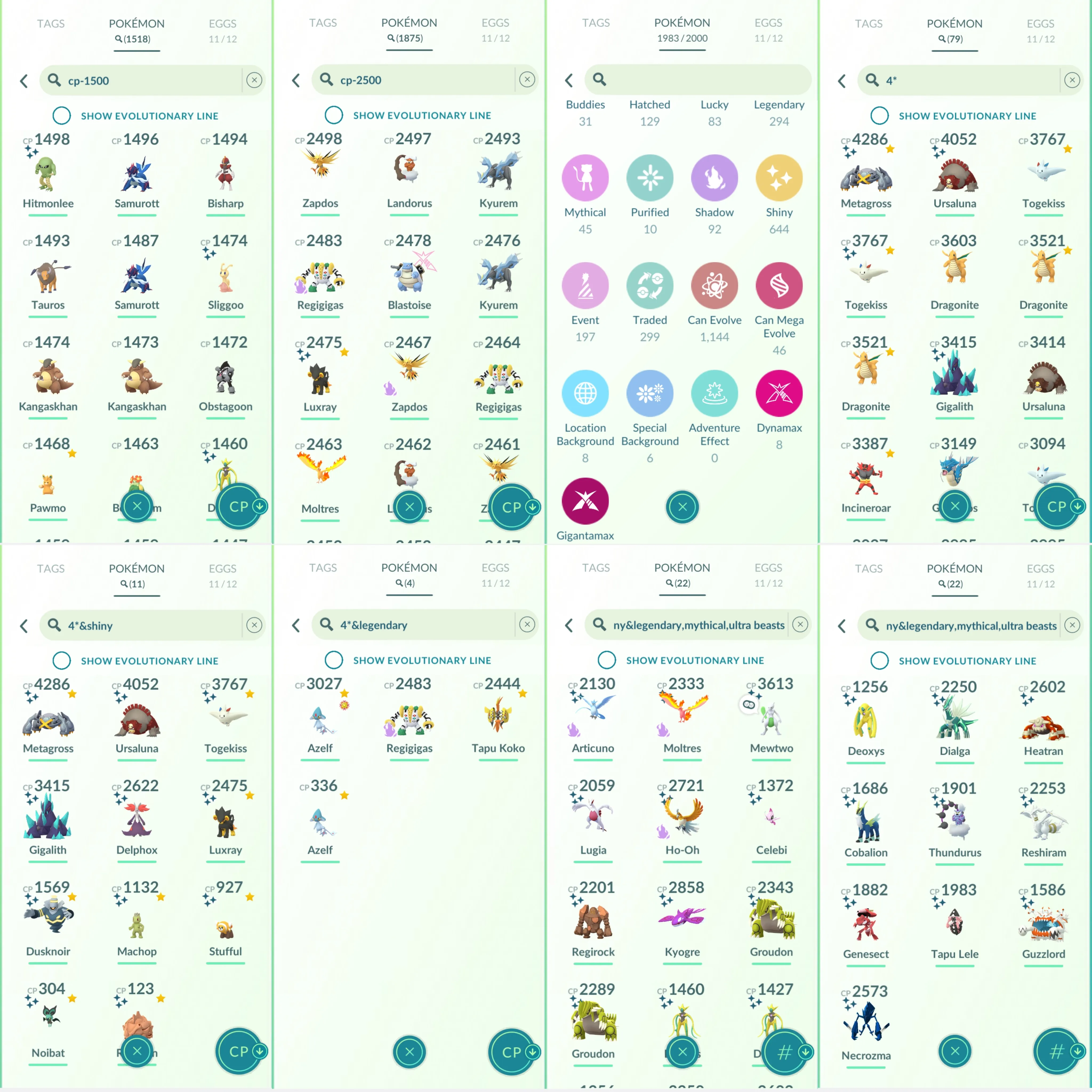 1764 LV50 Shadow Regigigas100 Shundo Metagross Shiny: Mewtwo, Mega Lucario, Primal Groudon, Primal Kyogre, Celebi, Lugia
