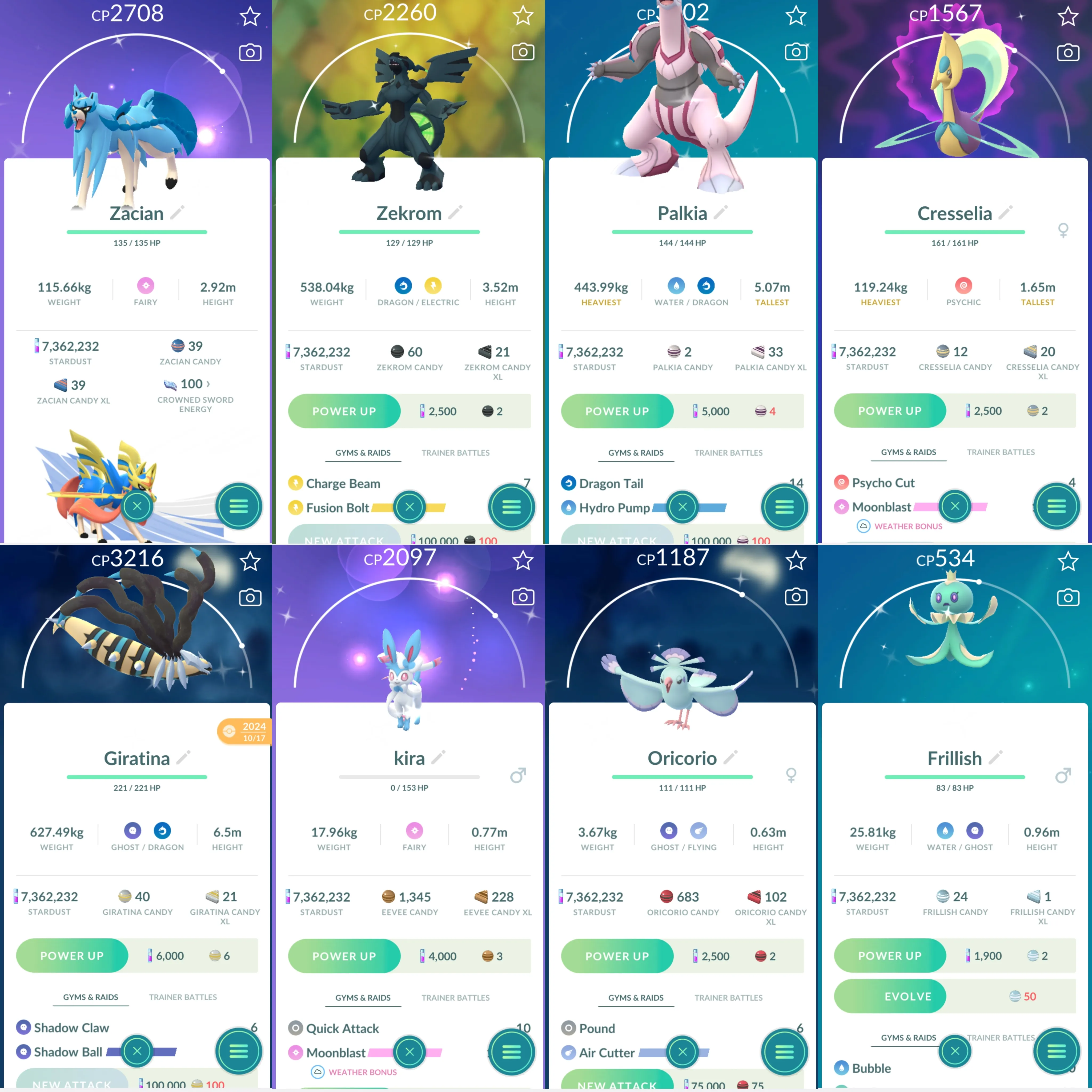 1770 LV46 Shundo Regigigas Shiny Pikachu BG Suita Osaka Shiny GMax Blastoise Shiny Darkrai Shiny Shadow Ho-Oh Shiny: Necrozma