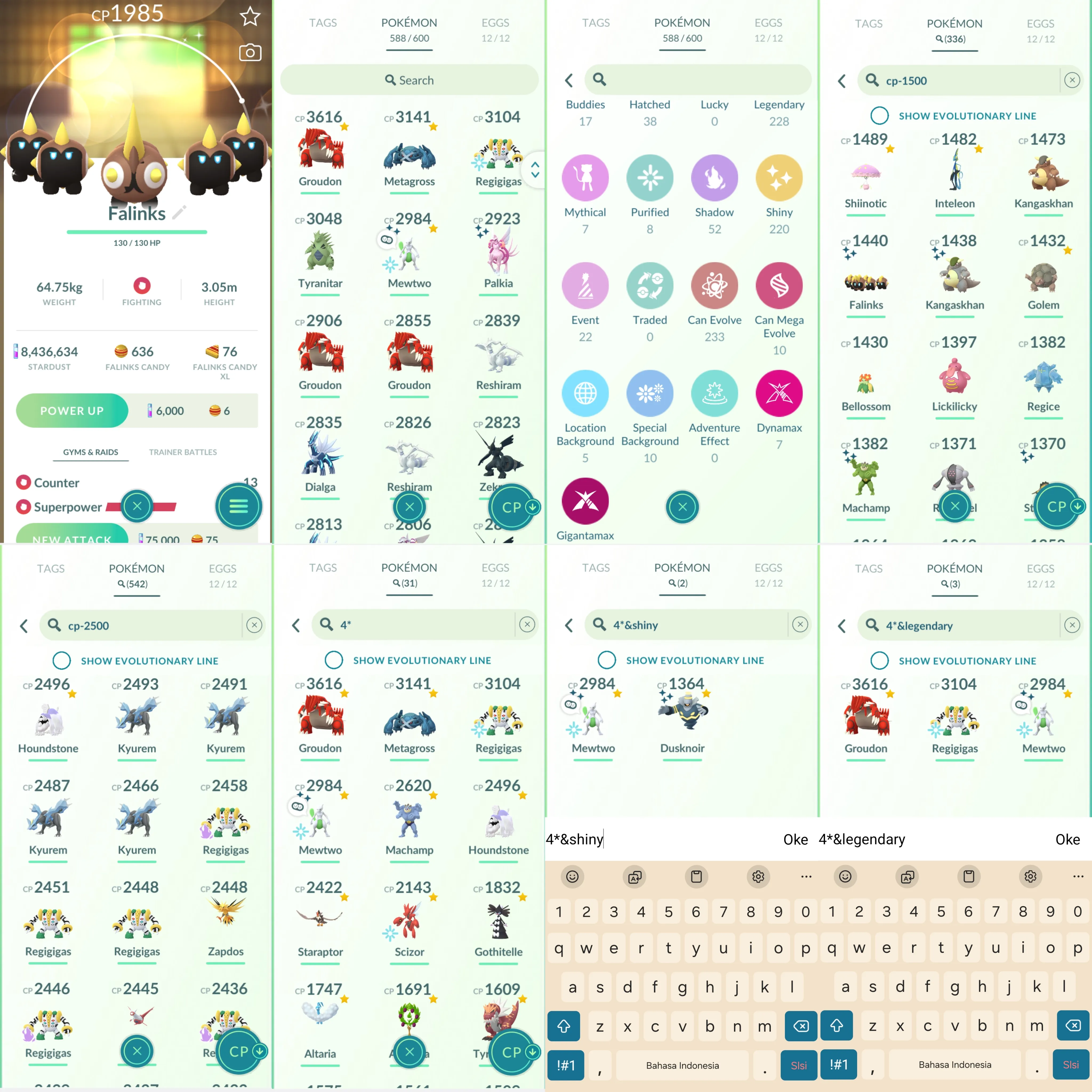 1773 LV46 Shundo Mewtwo Shundo Dusknoir Shiny: Regidrago, Palkia Origin, Necrozma,  Shadow Regigigas, Giratina, Palkia, Regirock