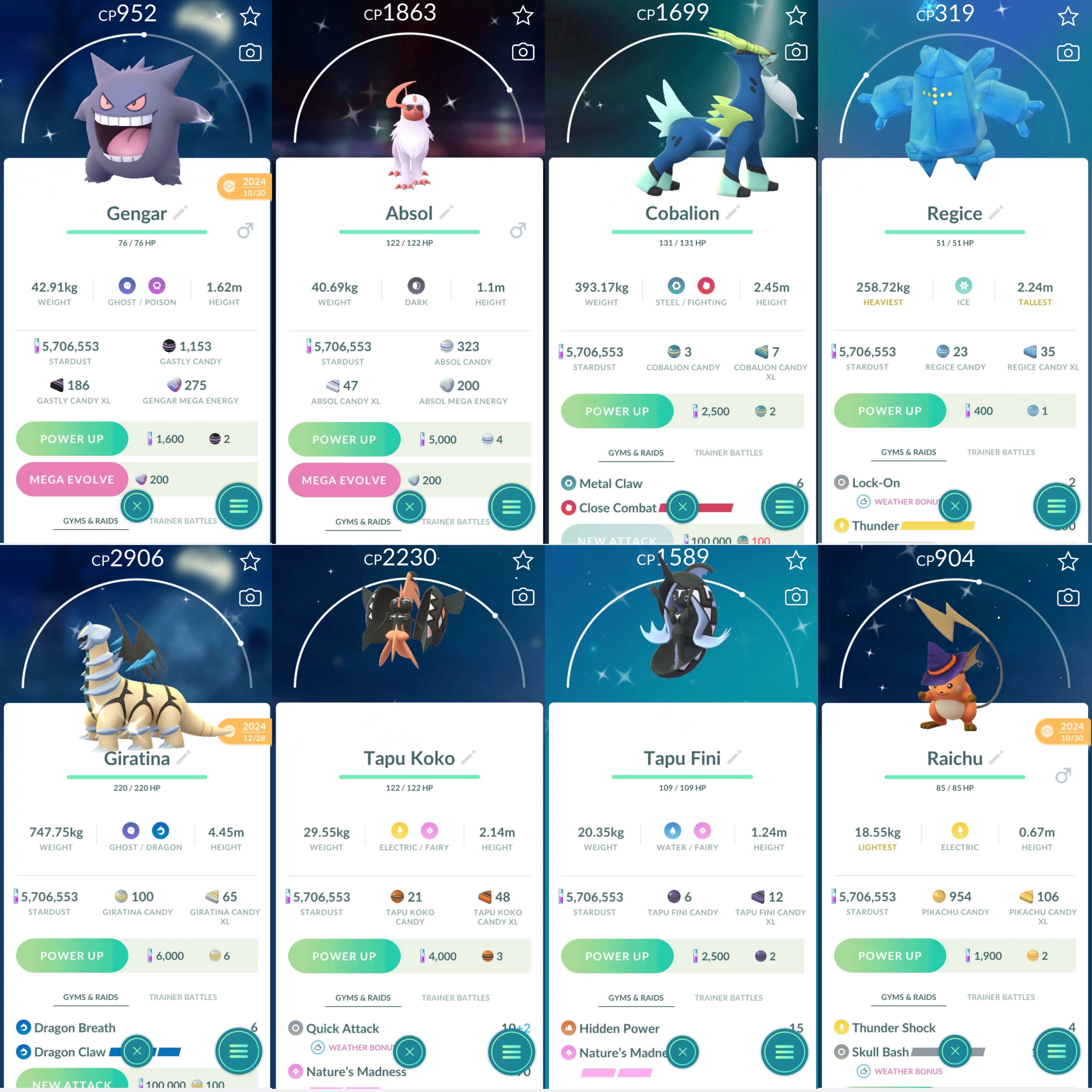 1774 LV46 Shiny Rare Pichu Witch Hat x2 tradeable Shiny: Necrozma, Zacian, Regieleki, Druddigon, Hisui Arcanine