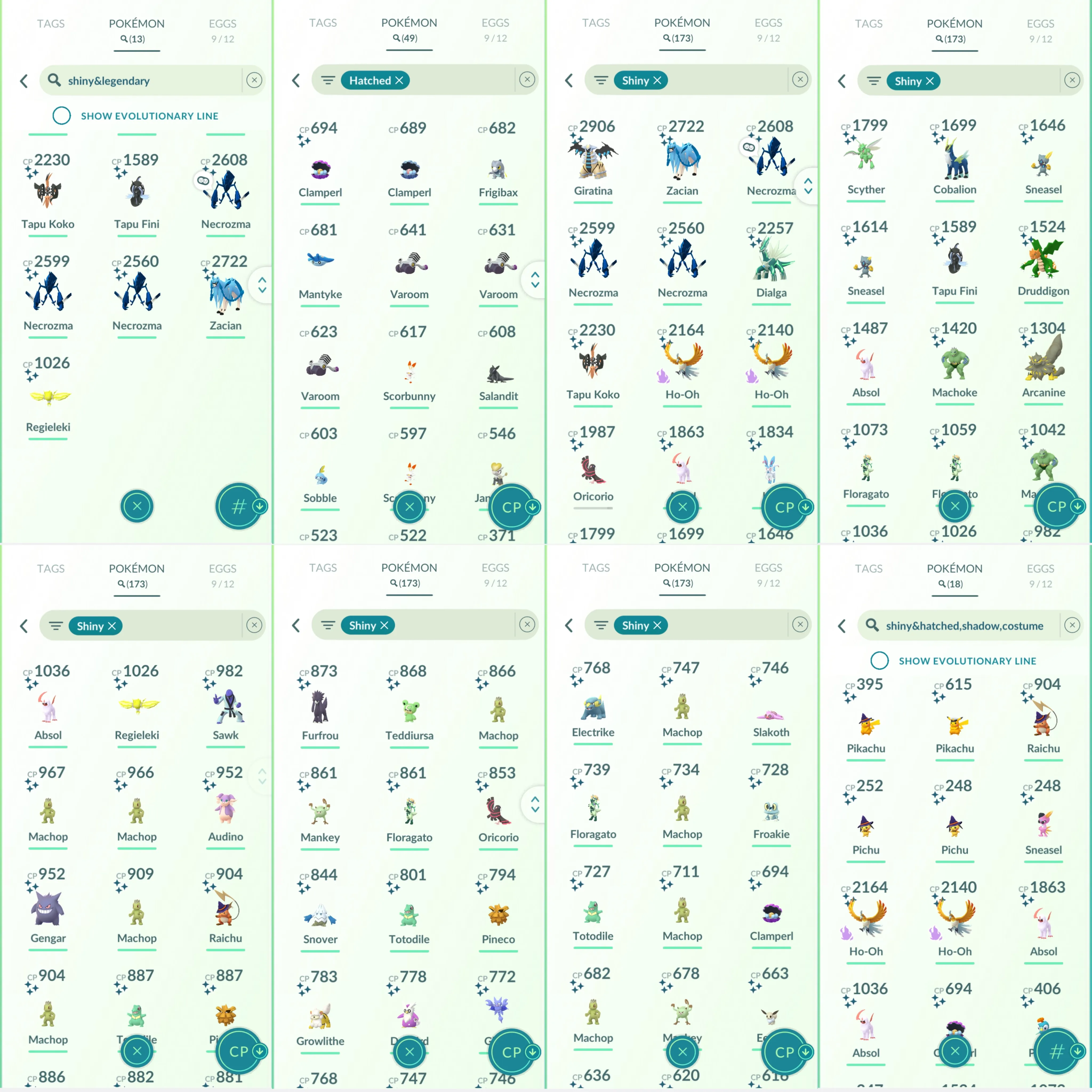 1774 LV46 Shiny Rare Pichu Witch Hat x2 tradeable Shiny: Necrozma, Zacian, Regieleki, Druddigon, Hisui Arcanine