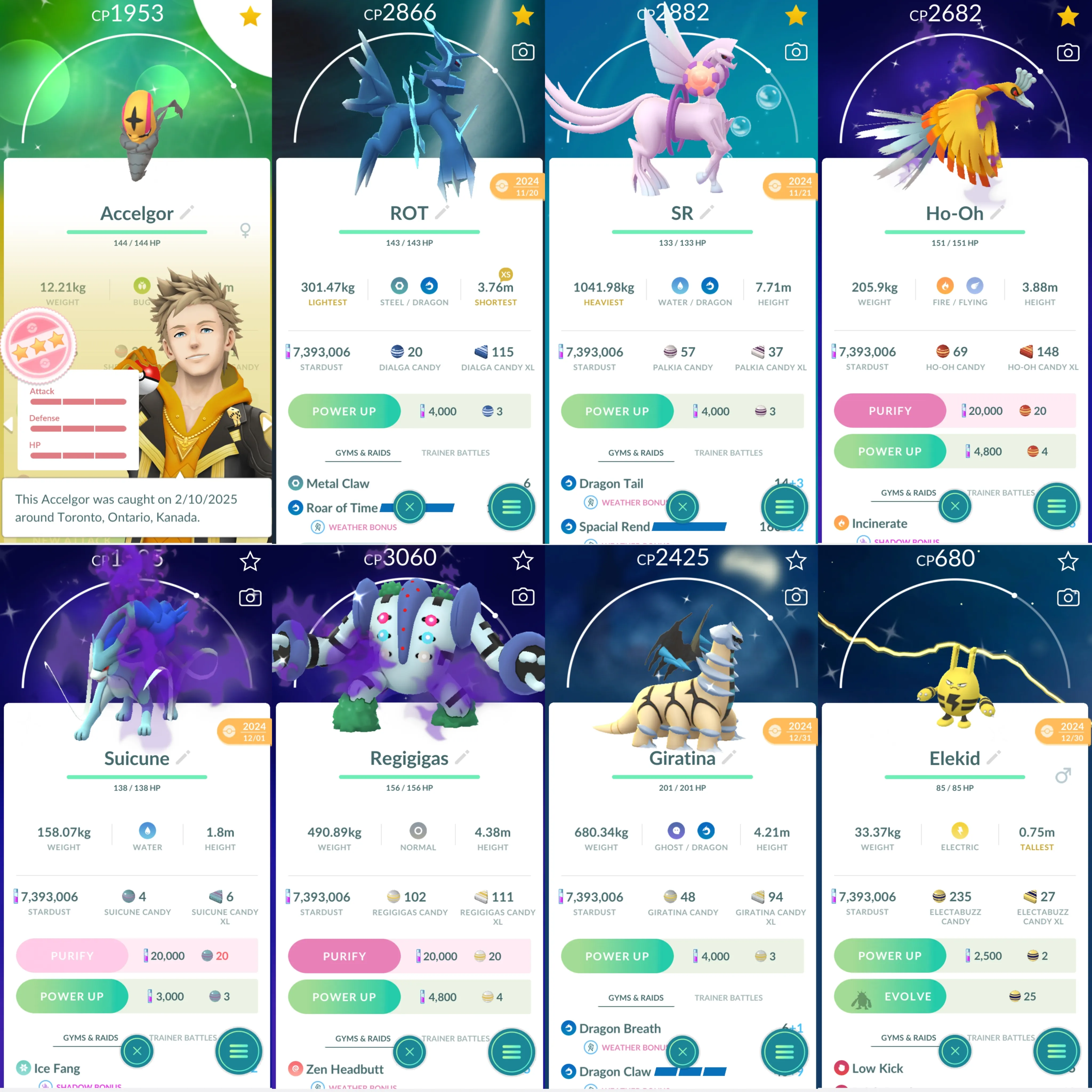 1781 LV46 Shiny Squirtle Osaka BG Shiny GMax Machamp Shiny Dialga Origin rare BG Shiny DMax Moltres Spacial Rend Roar of Time