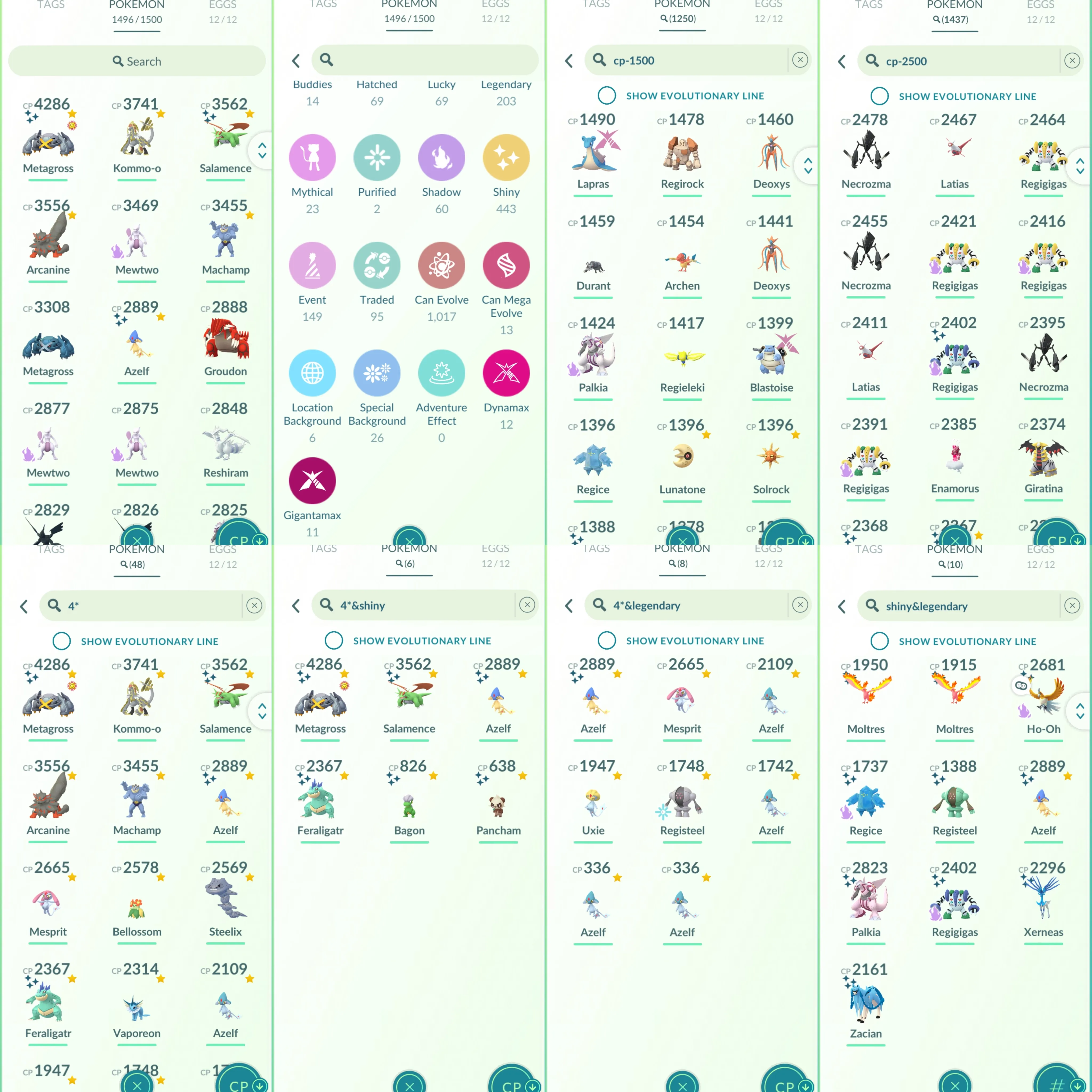1789 LV50 Shundo: Metagross, Azelf, Salamence, feraligatr, bagon, pancham. Shiny GMax Snorlax Shiny Charmander Osaka BG