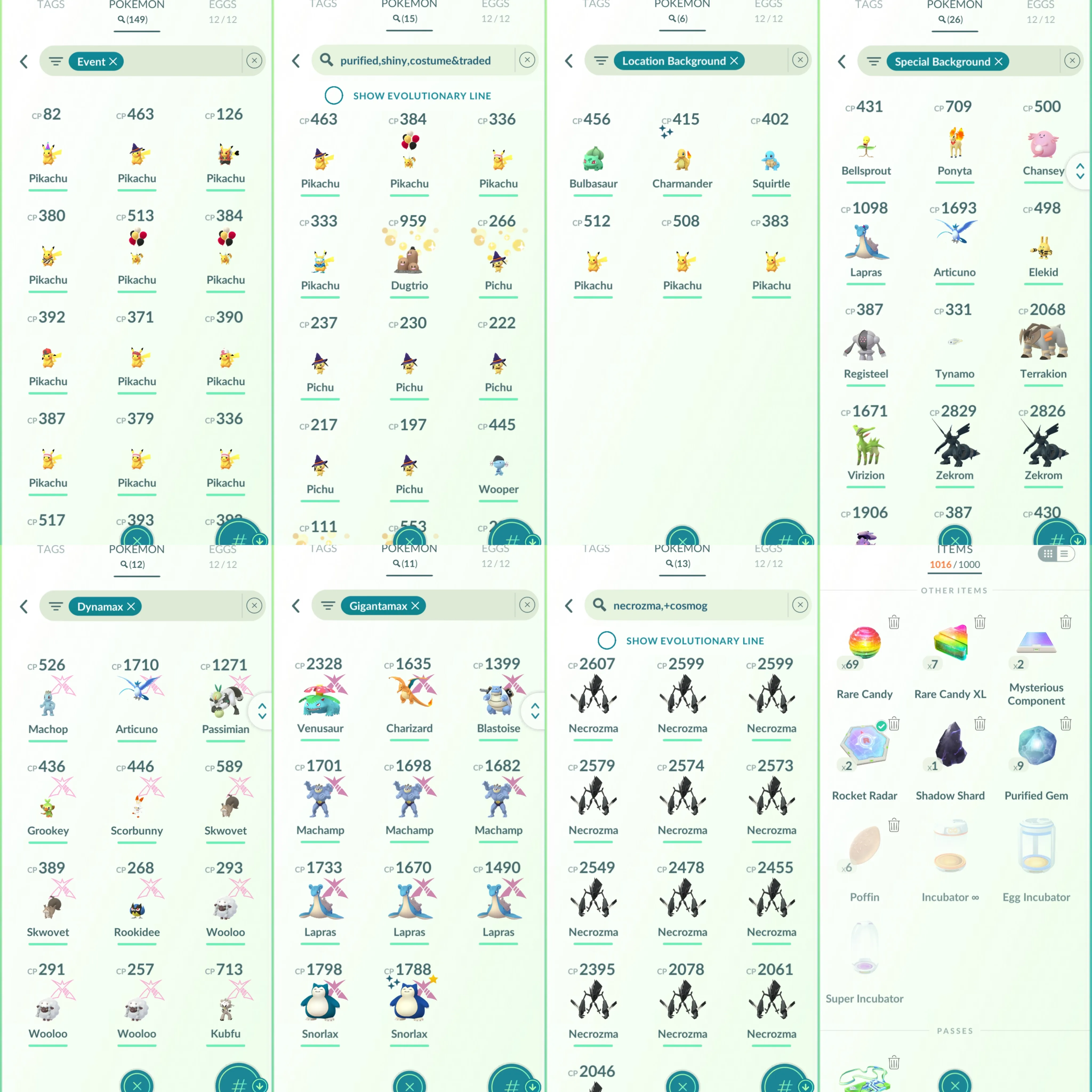 1789 LV50 Shundo: Metagross, Azelf, Salamence, feraligatr, bagon, pancham. Shiny GMax Snorlax Shiny Charmander Osaka BG