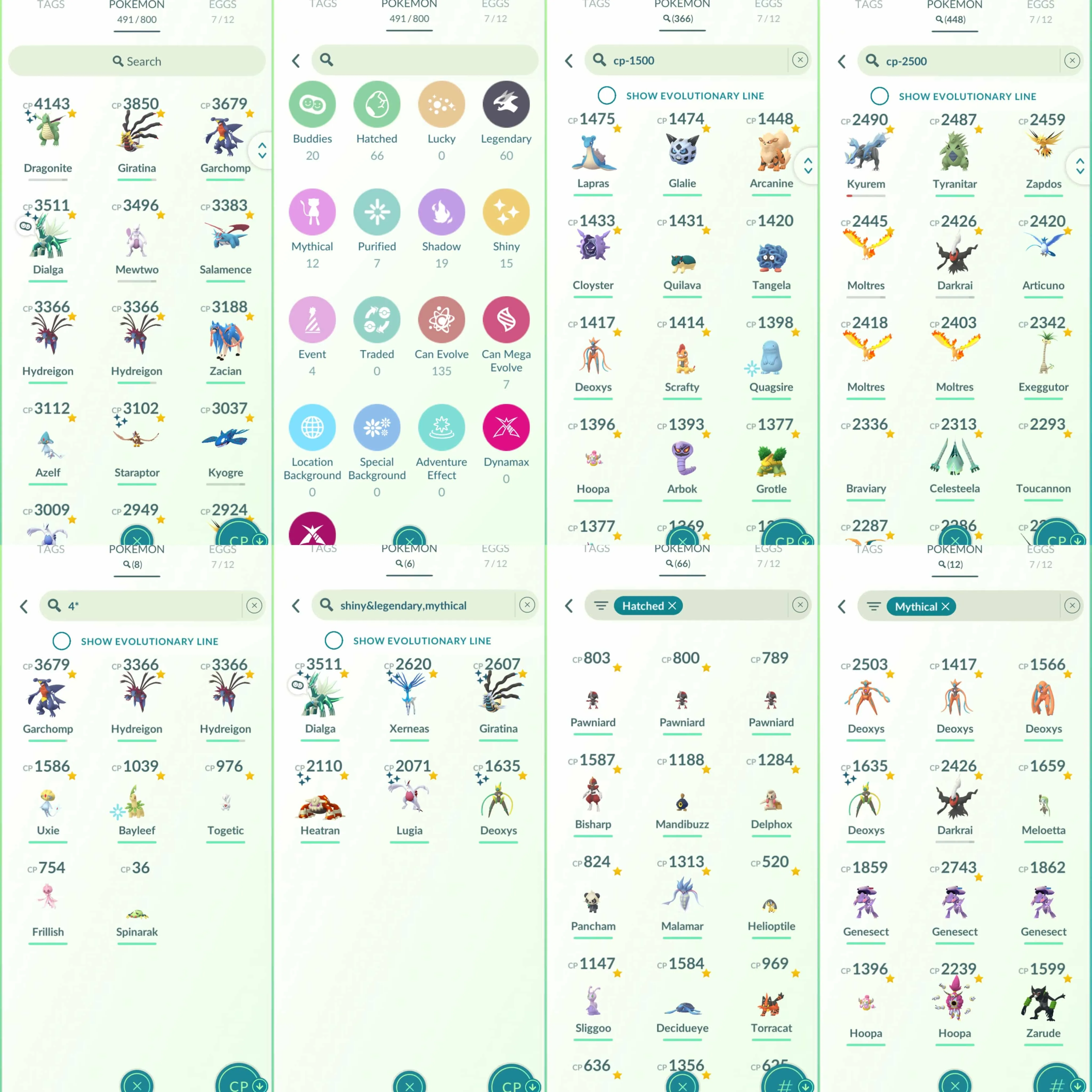 1790 Level 62 Shiny Mew Quest Shiny: deoxys, lugia, dragonite, gigalith, obstagoon, heatran, giratina, xerneas, dialga  Cosmog Zarude Hoopa Meloetta Uxie100  -Masterball in stock -Catching Wonders (Masterball Quest) -All-in-One 151