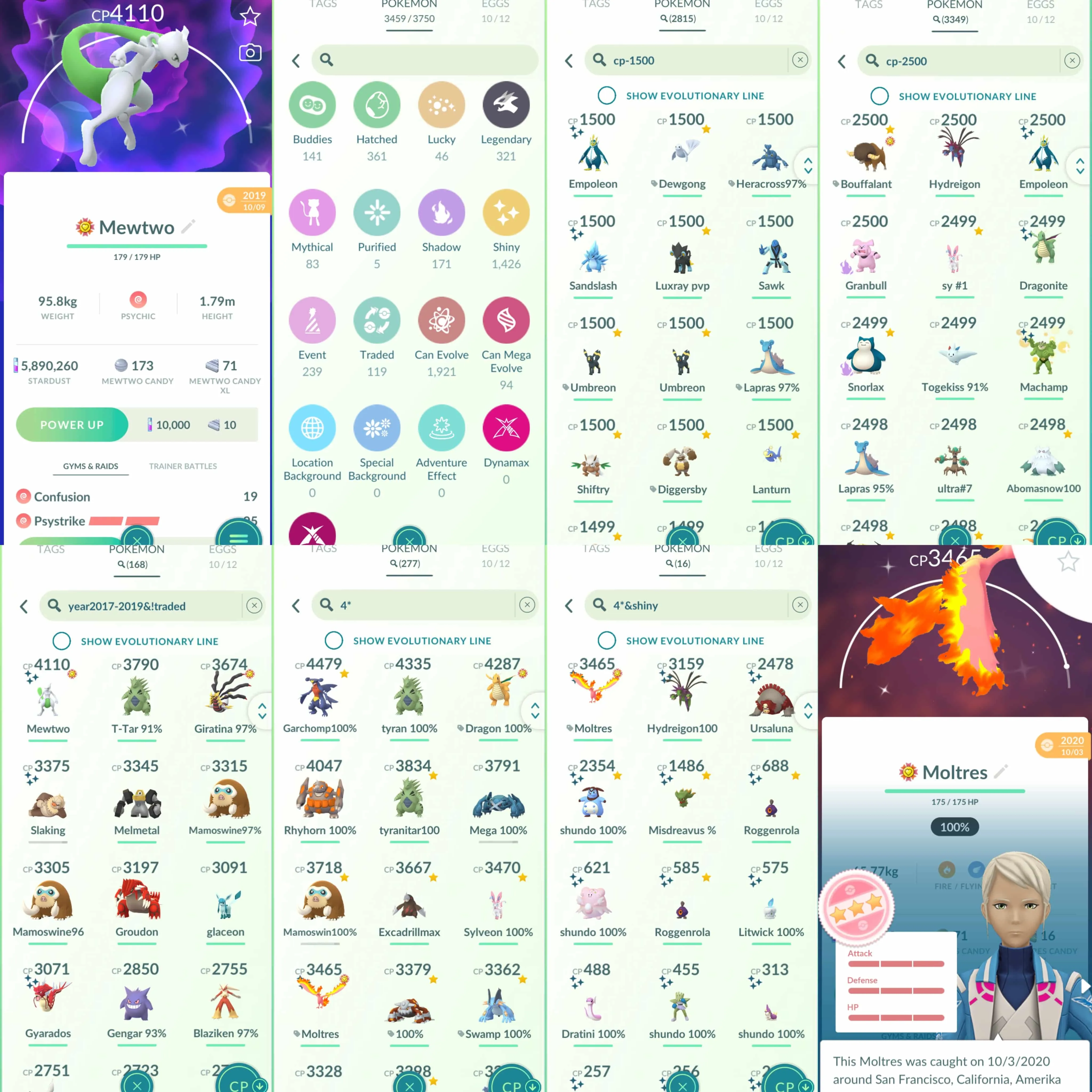 1799 Level 70 2016 Legacy 50 Shiny Mew Armored Mewtwo x1 tradeable Shundo Moltres Shiny Unown F, O Shiny Celebi Shiny Mewtwo Shiny Santa Pikachu Shiny Pikachu Shirt Shiny Flower Crown Eevee Shiny Mime Jr. Shiny Charmander + Bulbasaur Pikachu Visor