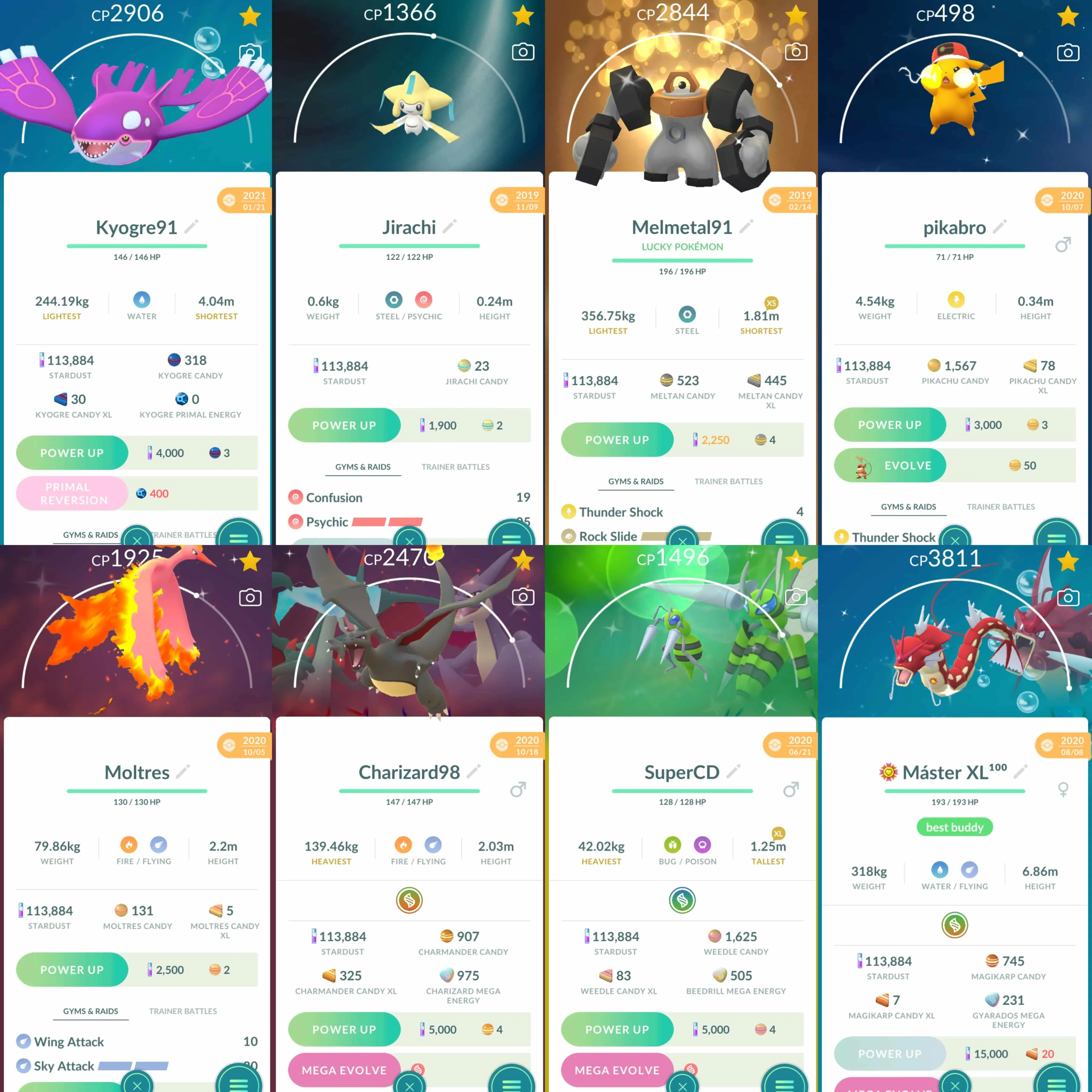 1810 Level 70 2019. Shiny Mew Shundo Groudon Shundo Articuno Shiny: Mewtwo, Rayquaza, Deoxys, Celebi, Latios, Latias, Kyogre, Groudon, Genesect, Melmetal, riolu, unown, shadow Lapras, shadow Pinsir, etc.