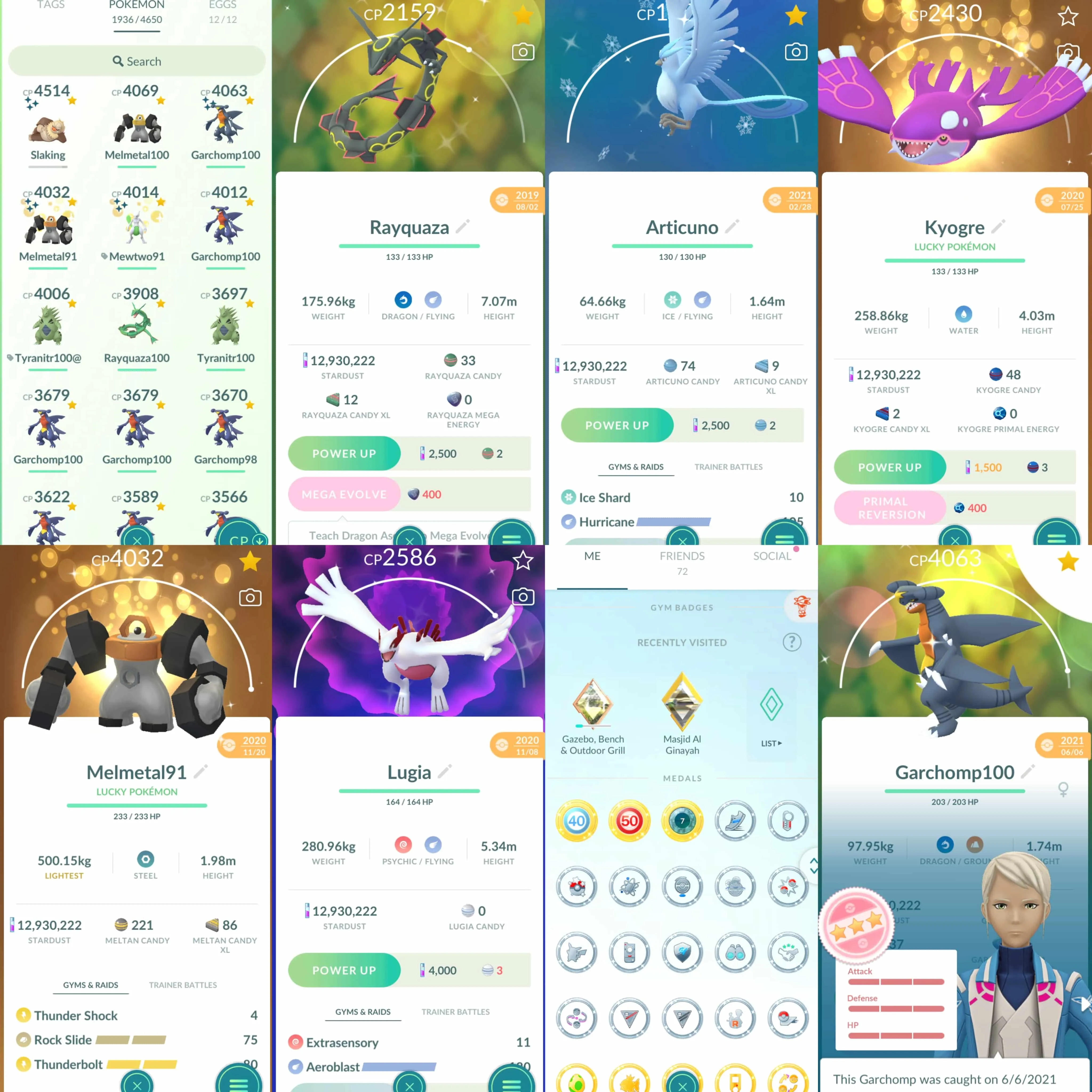 1812 Level 70 2016 Legacy 50. Armored Mewtwo x9 tradeable Rayquaza100 Suicune100 Melmetal100 Shiny Rayquaza Shiny Mega Charizard Shiny Mewtwo Shiny Celebi Shiny Shadow Metagross Shiny Mega Gengar