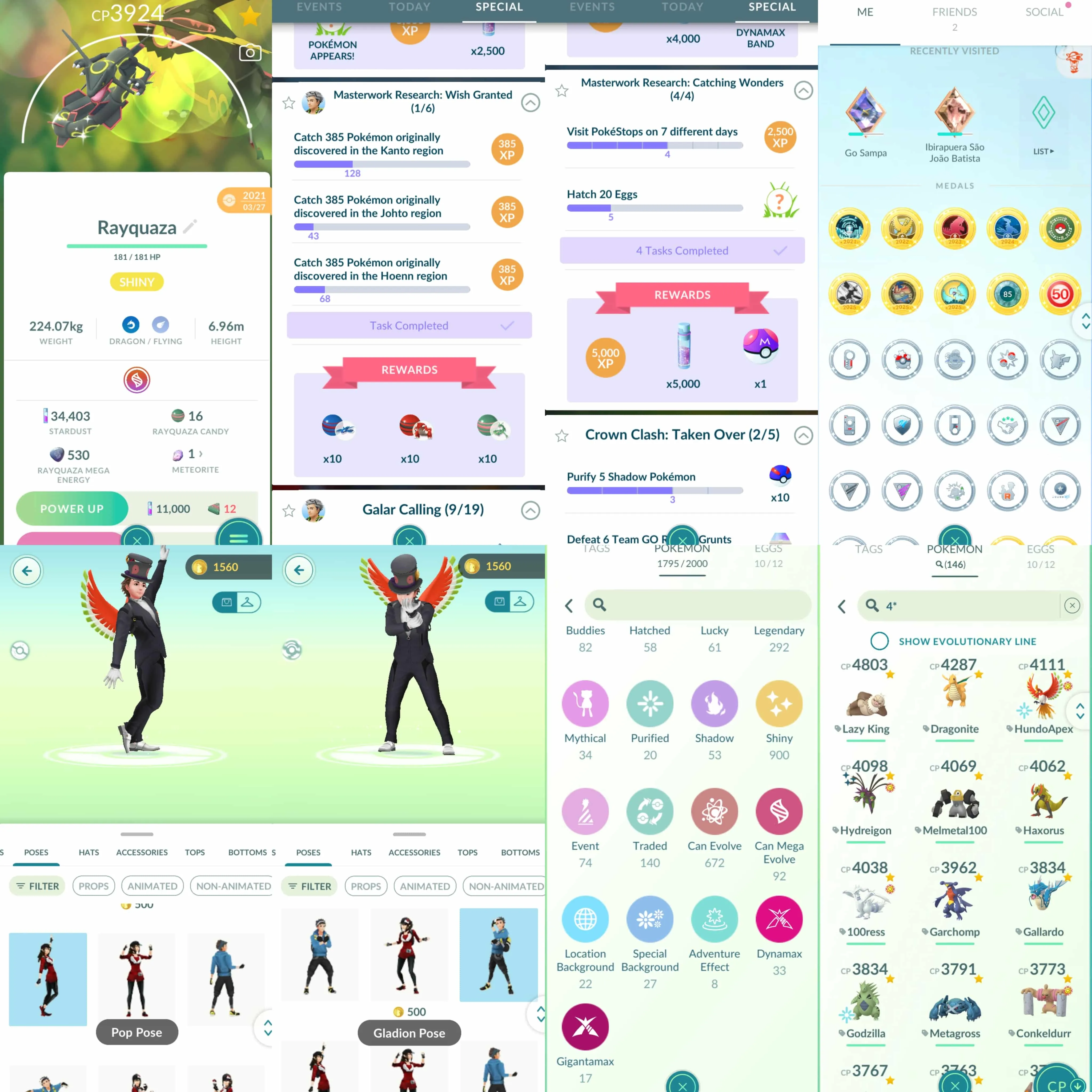 1819 Level 70 2016 Legacy 50. Rarest Purified Apex Ho-Oh iv 100 tradeable Purified Apex Lugia tradeable Shiny Jirachi Quest Armored Mewtwo x1 (traded) Gladion Pose Pop Pose Shiny Mega Rayquaza Shiny Lucky Mewtwo Shiny Crowned Sword Zacian BG Shiny Zamazenta BG