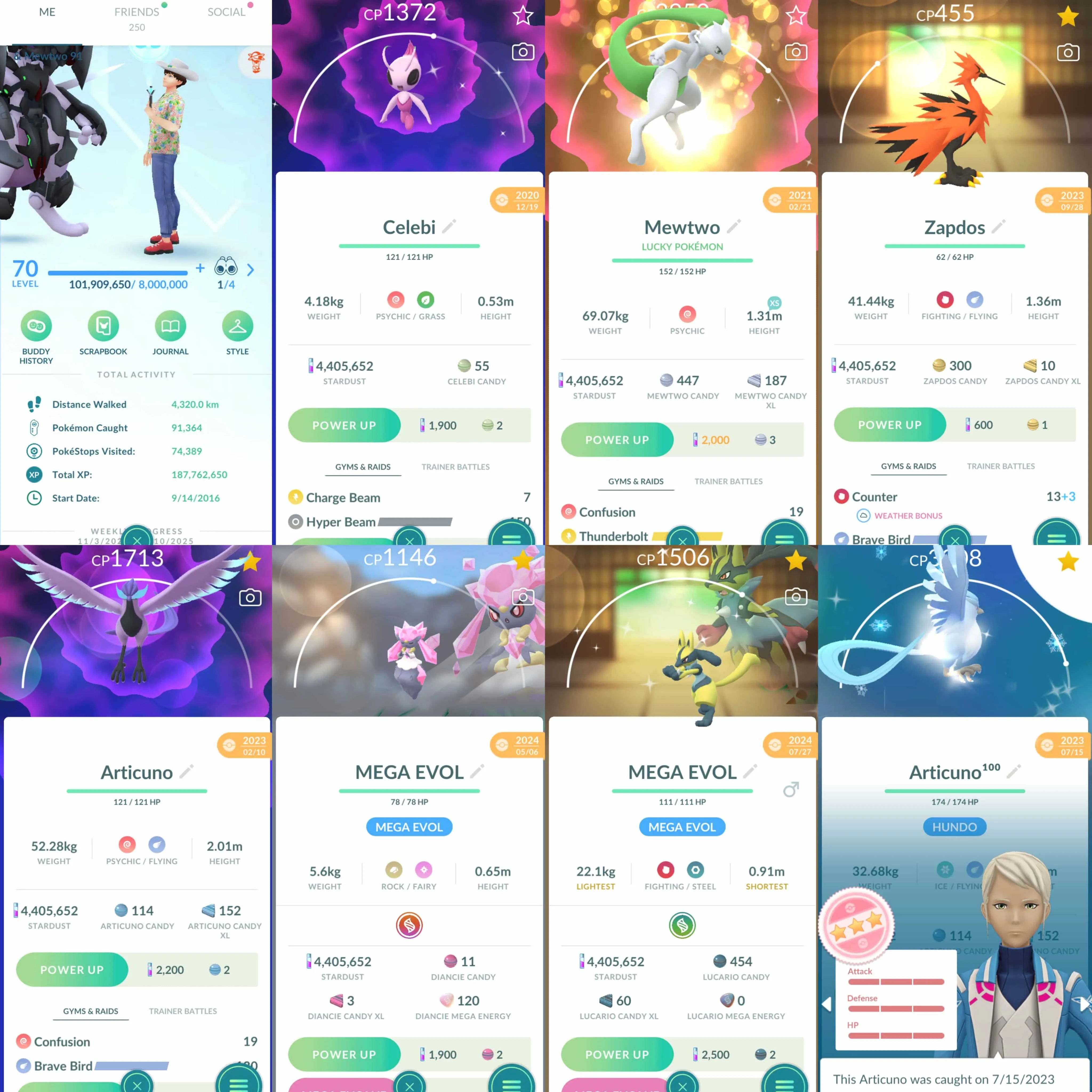1829 Level 70 Legacy 50 2016 Armored Mewtwo 2019 x7 tradeable Zacian100 Zamazenta100 Shiny Toxtricity BG Shiny Shadow Mewtwo