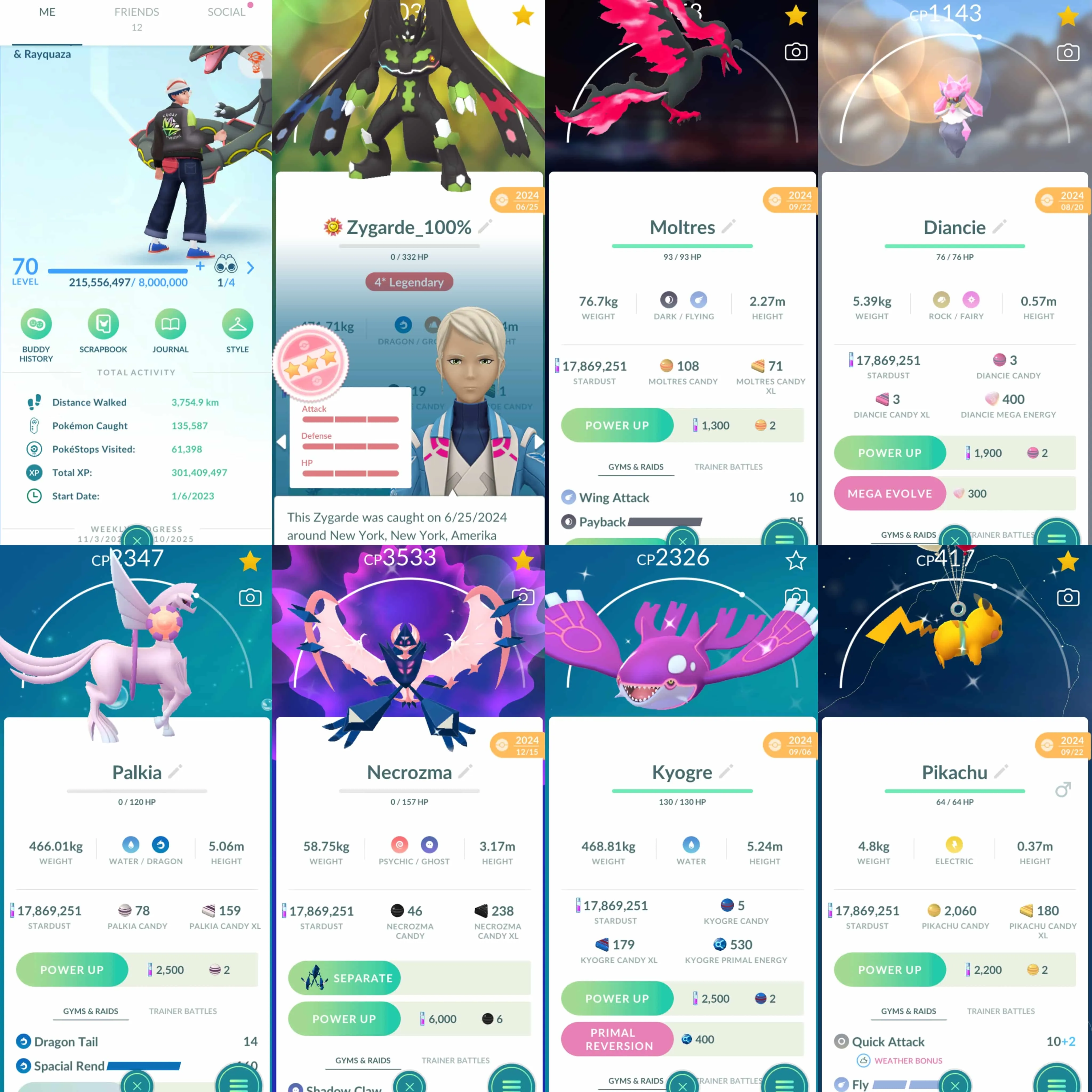 1838 Level 70 Zygarde Complete Forme IV 100 Eternatus 13/11/15 Mewtwo100 Shiny Mega Rayquaza Shundo Metagross Shundo Greninja Shiny Dusk Mane Necrozma Shiny Dawn Wings Necrozma Mew-Keldeo-Shaymin