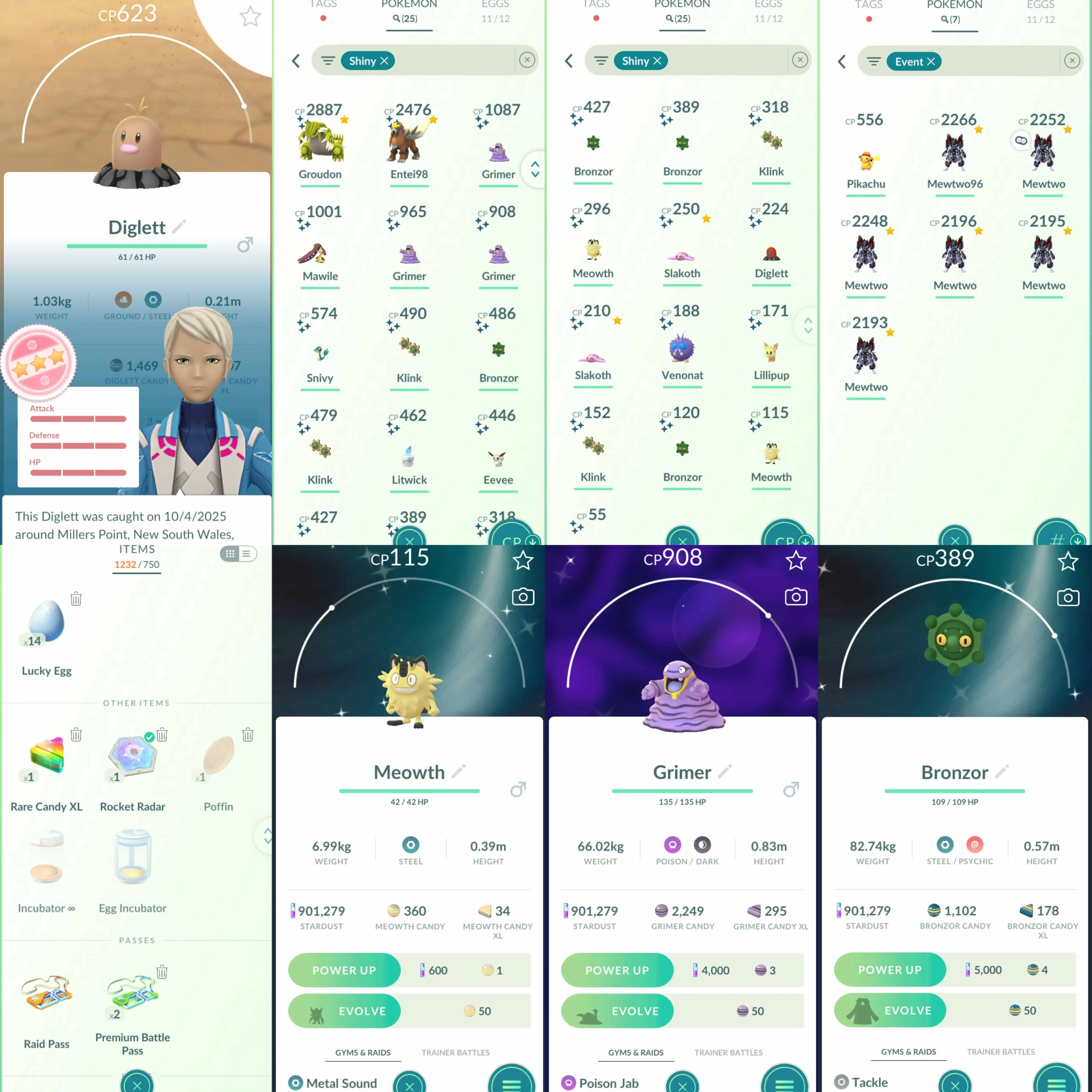 1840 Level 54 2019. Armored Mewtwo 2019 x6 tradeable Pikachu Straw Hat Shiny Groudon Shiny Entei Shiny Mawile Shiny Slakoth Shiny Eevee